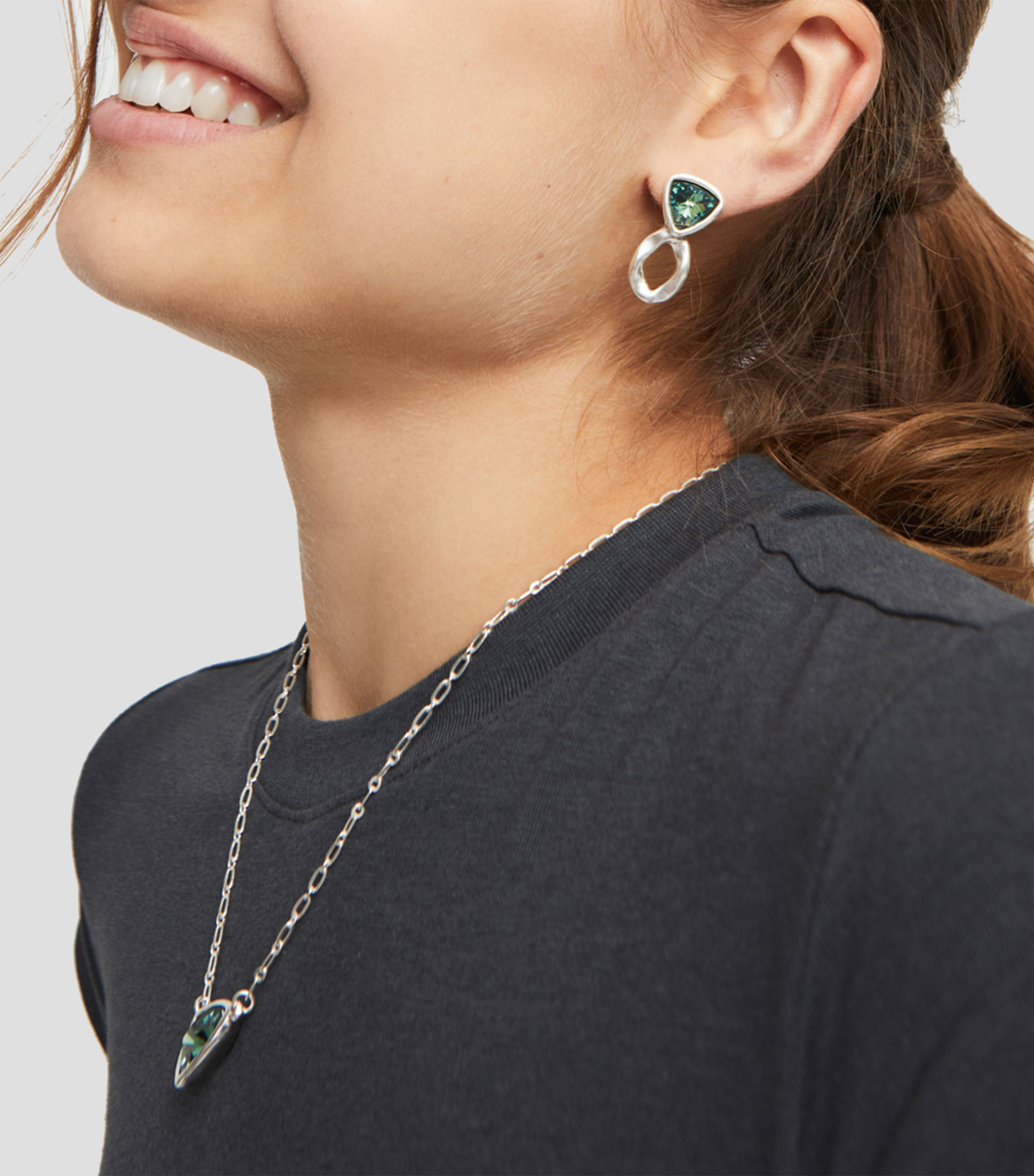 Pendientes geométricos Mujer
