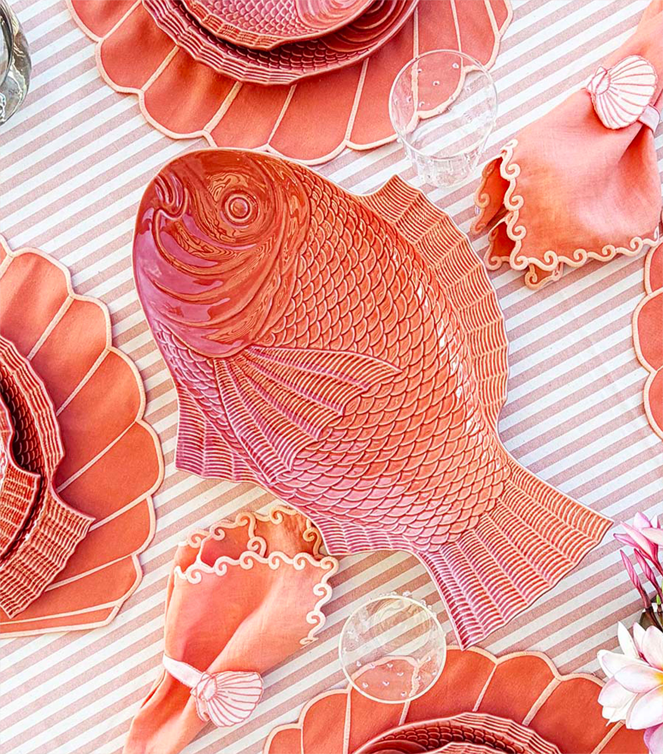Platón La Mar, Pez coral