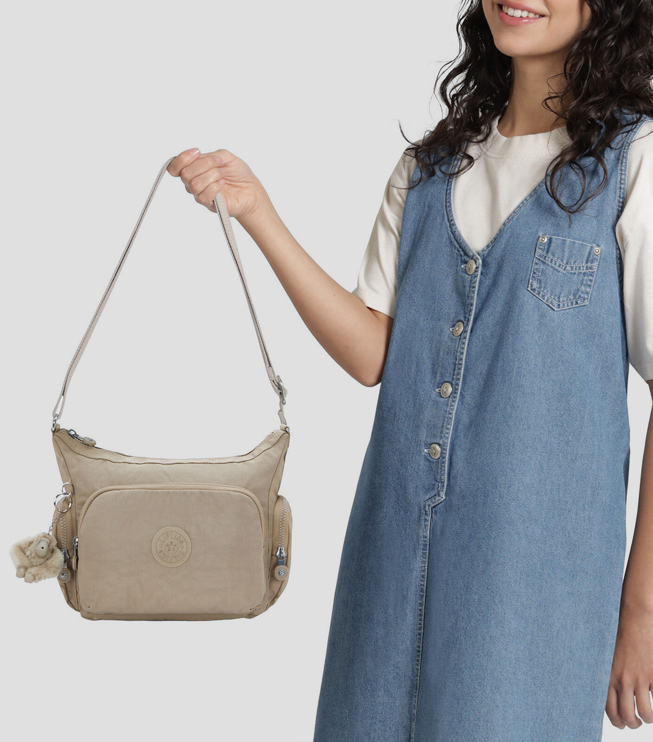 Bolsa crossbody Gabb liso Mujer