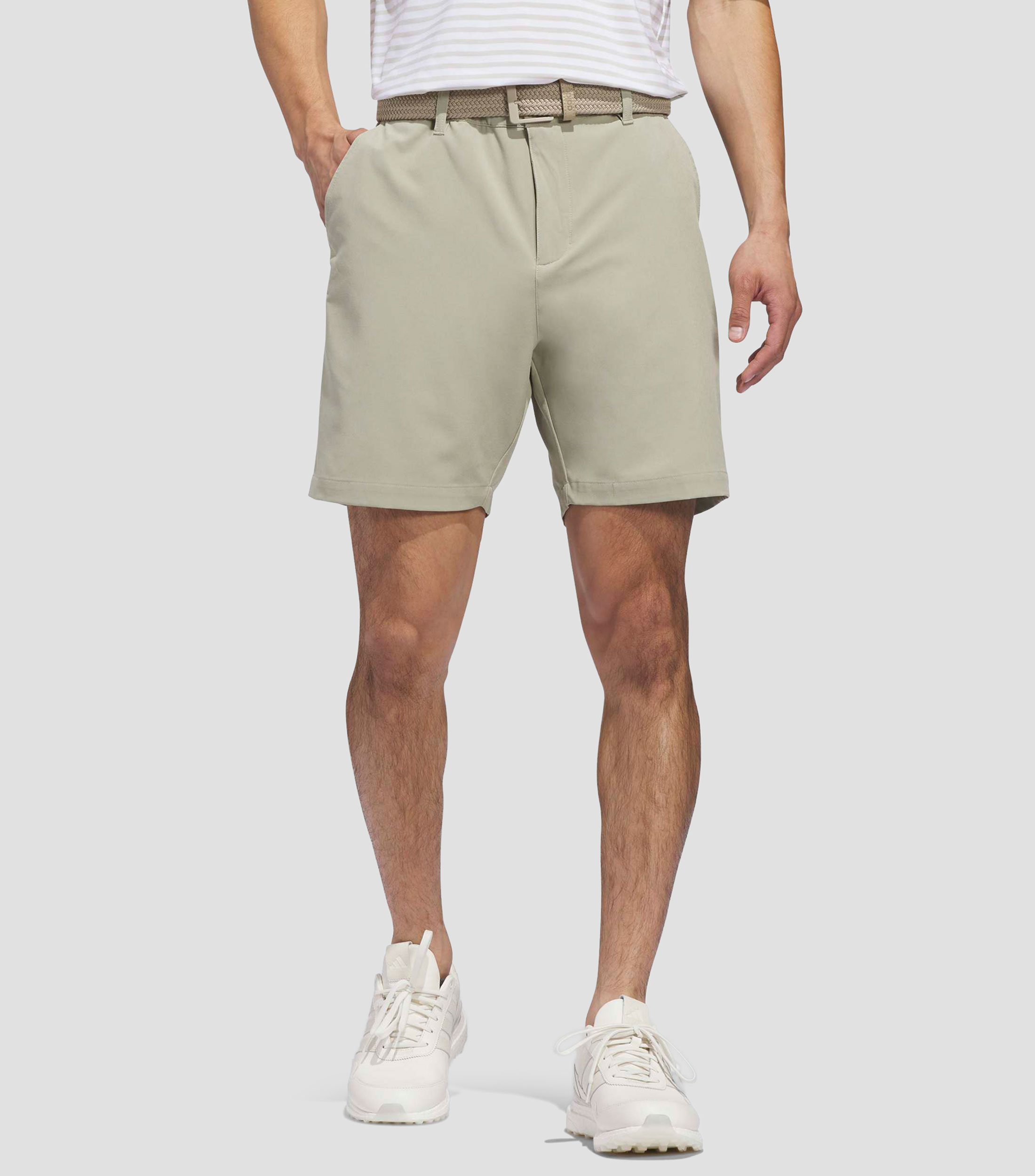 Short para golf liso Hombre