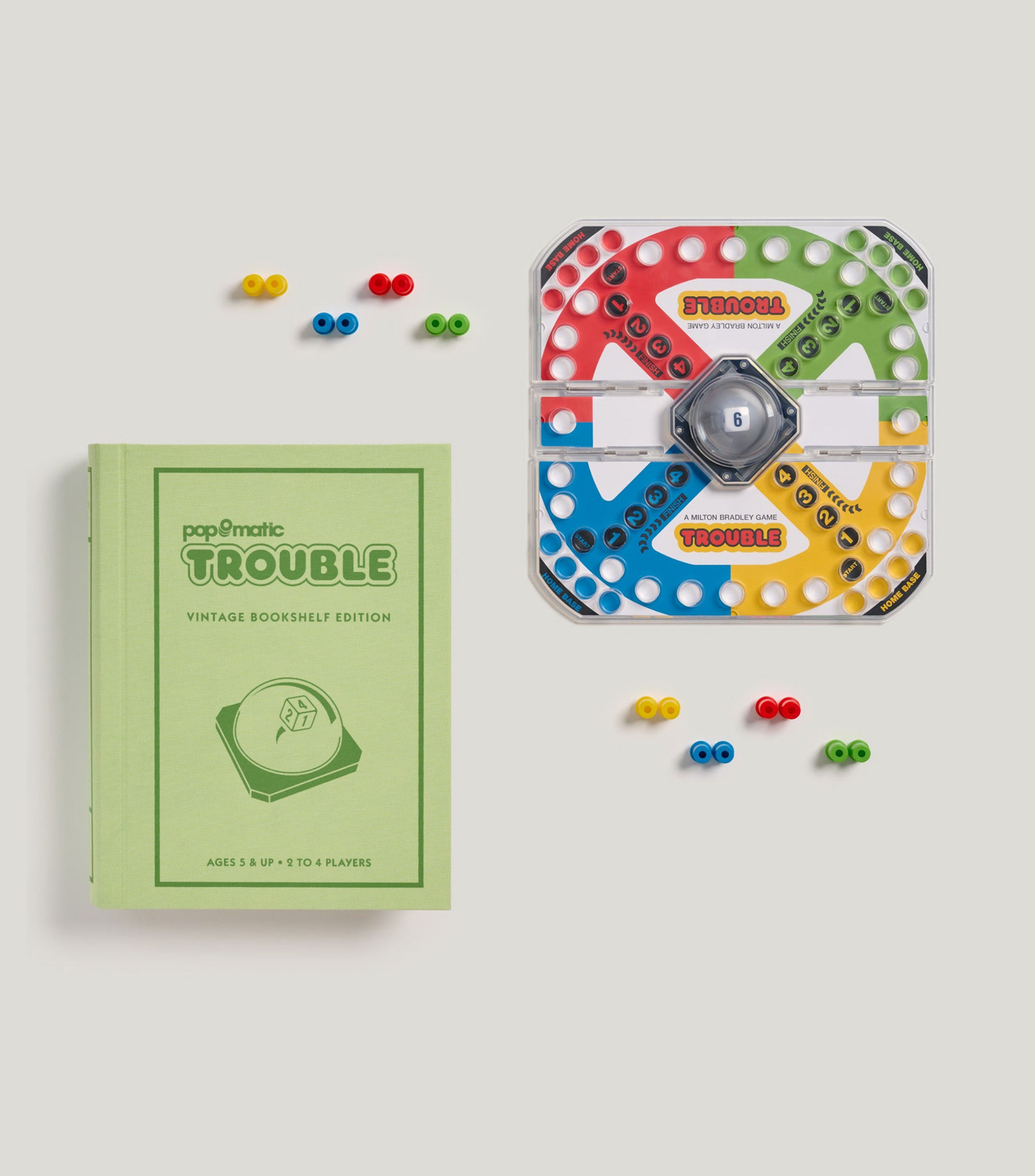 Trouble Vintage Bookshelf Edition