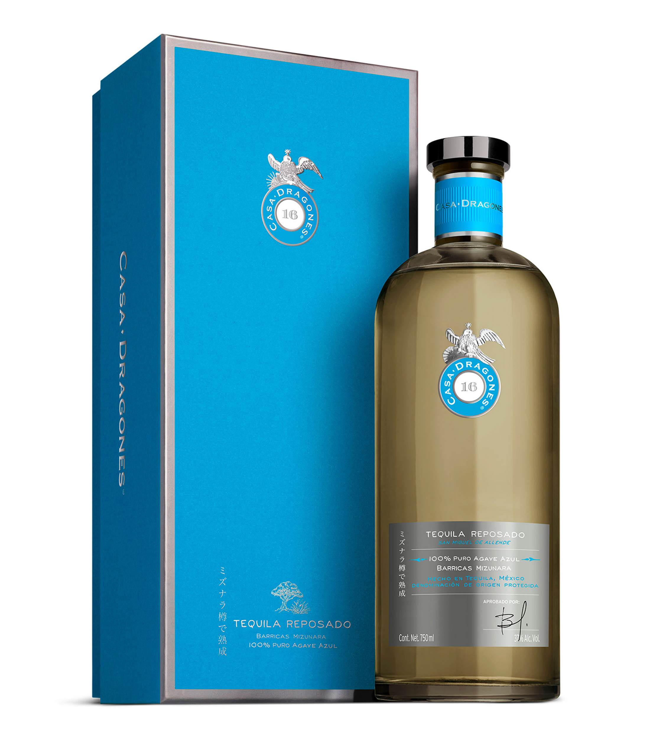 Tequila reposado Mizunara, 750 ml