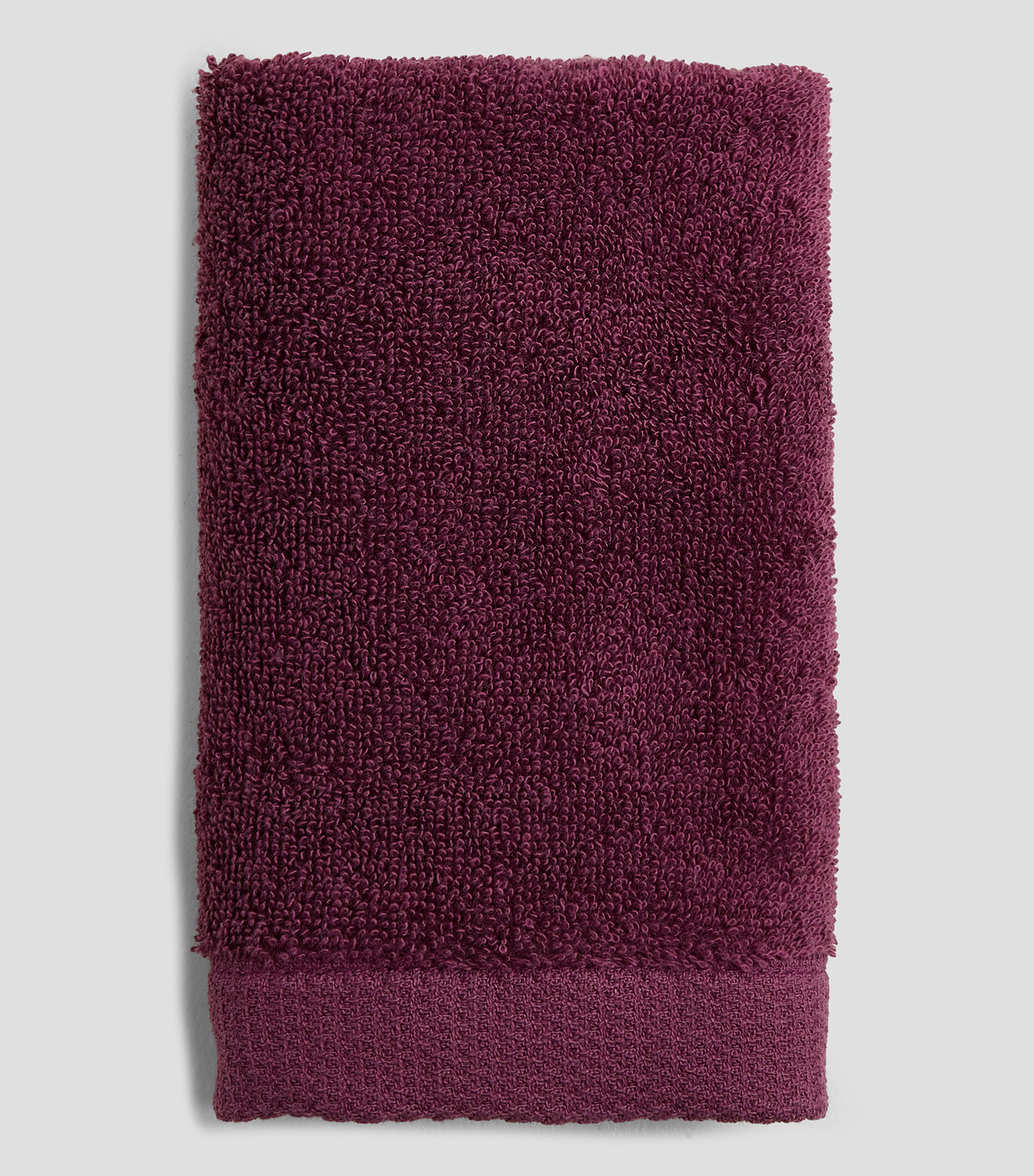 Toalla facial vino