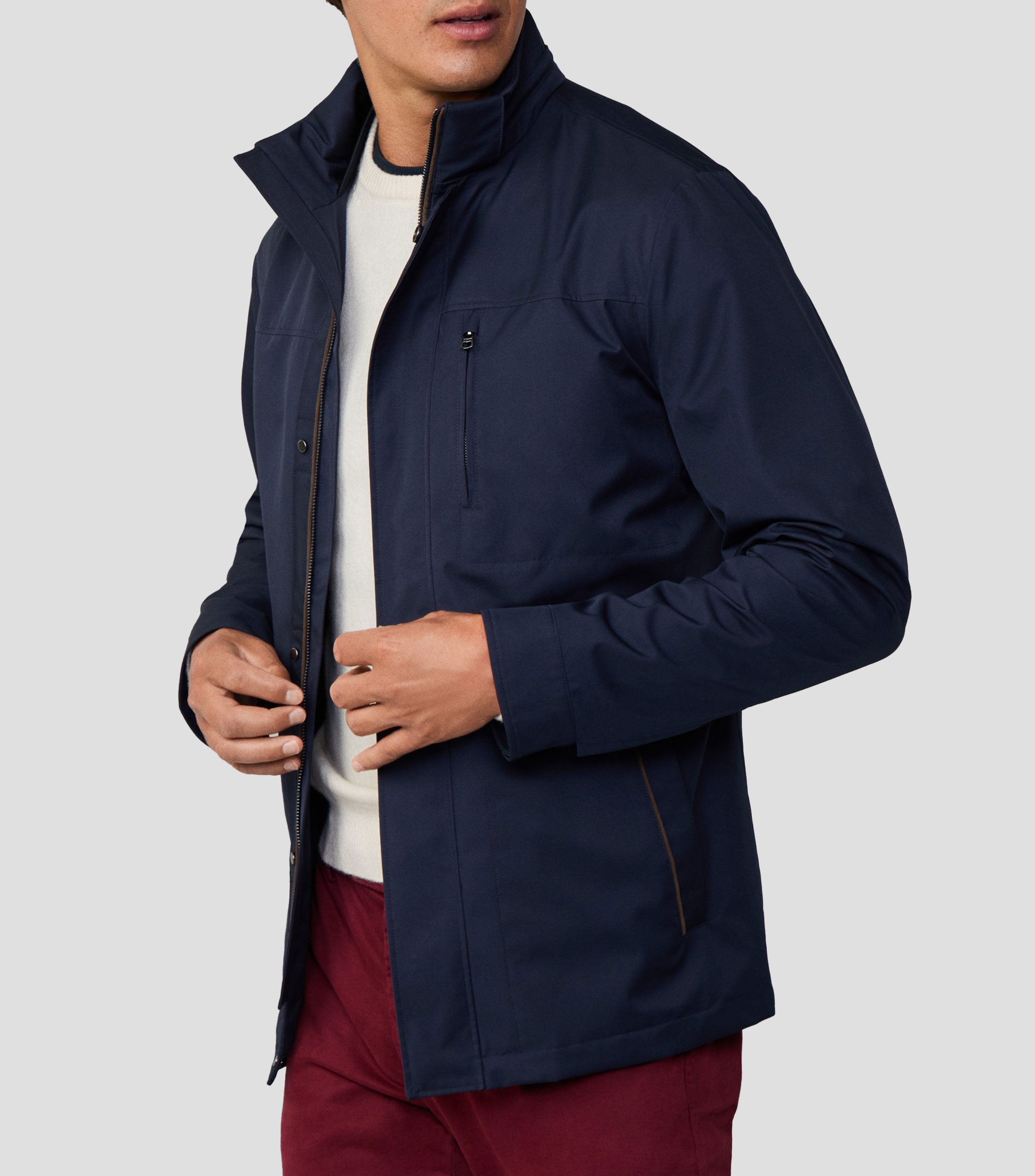 Hackett: Chamarra Con Capucha Hombre | El Palacio De Hierro