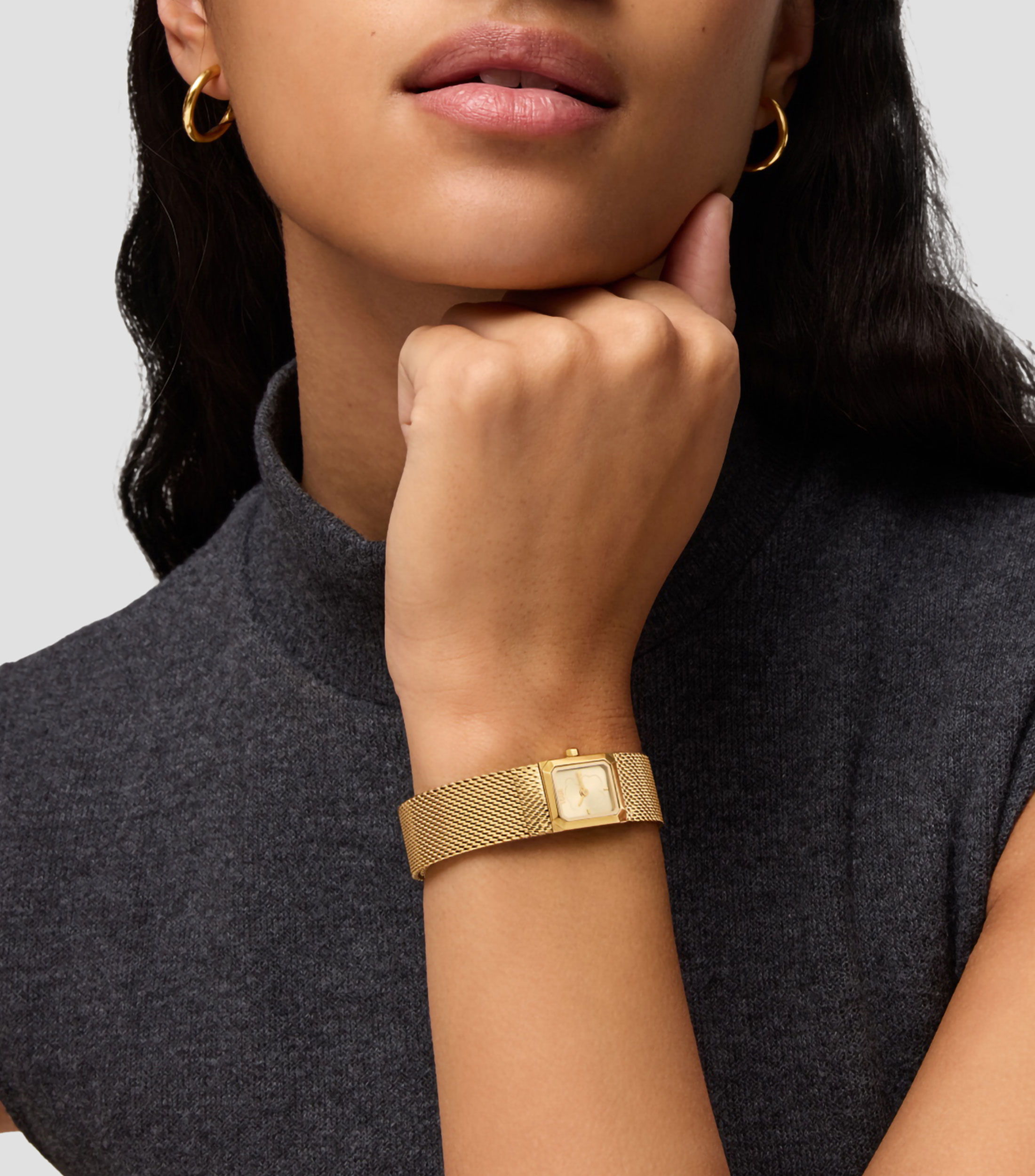 Reloj para Mujer MiniMesh Casual Dorado