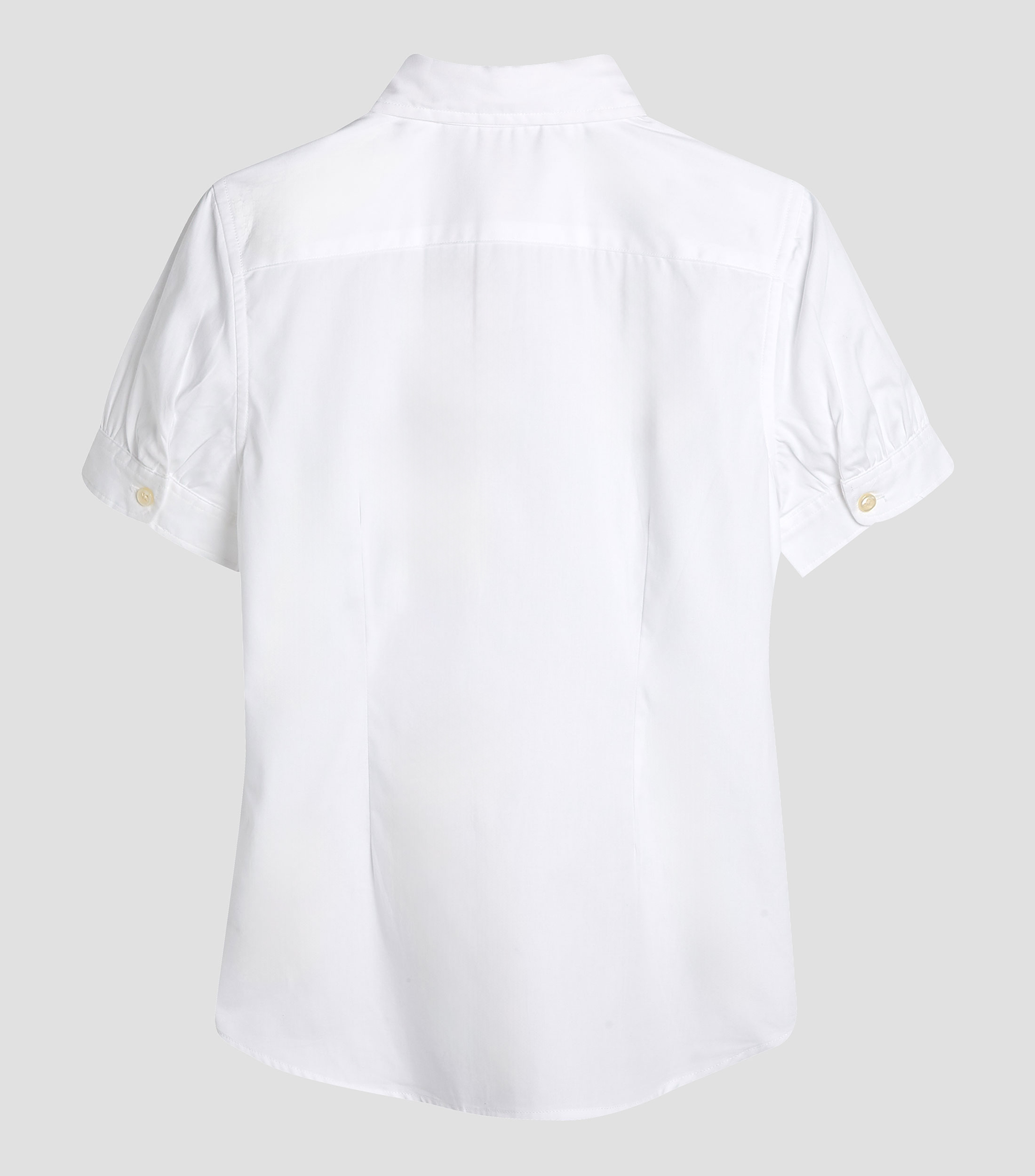 Camisa Oxford con Pony manga corta Niña