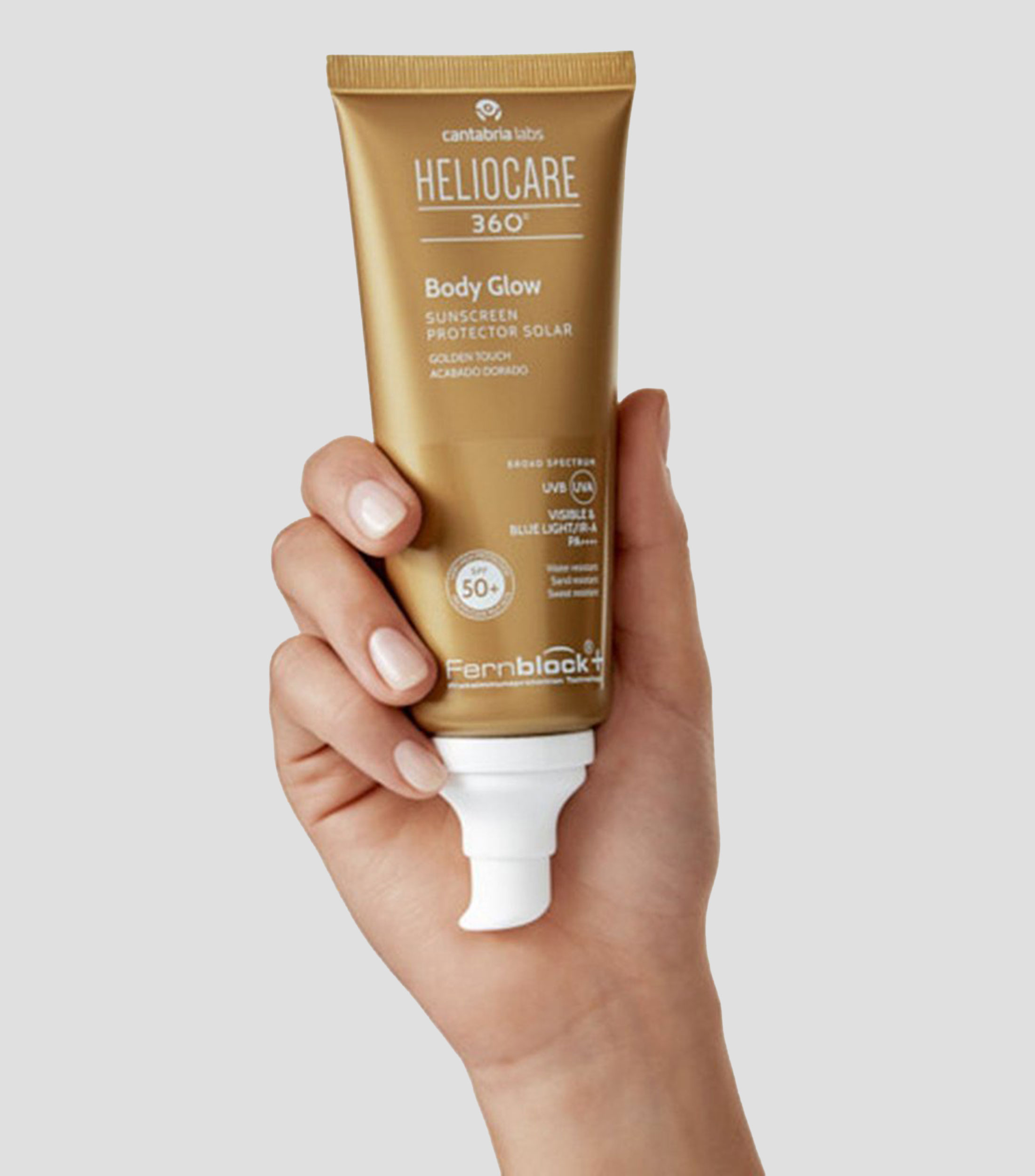 Protector solar Body Glow SPF 50+, 100 ml