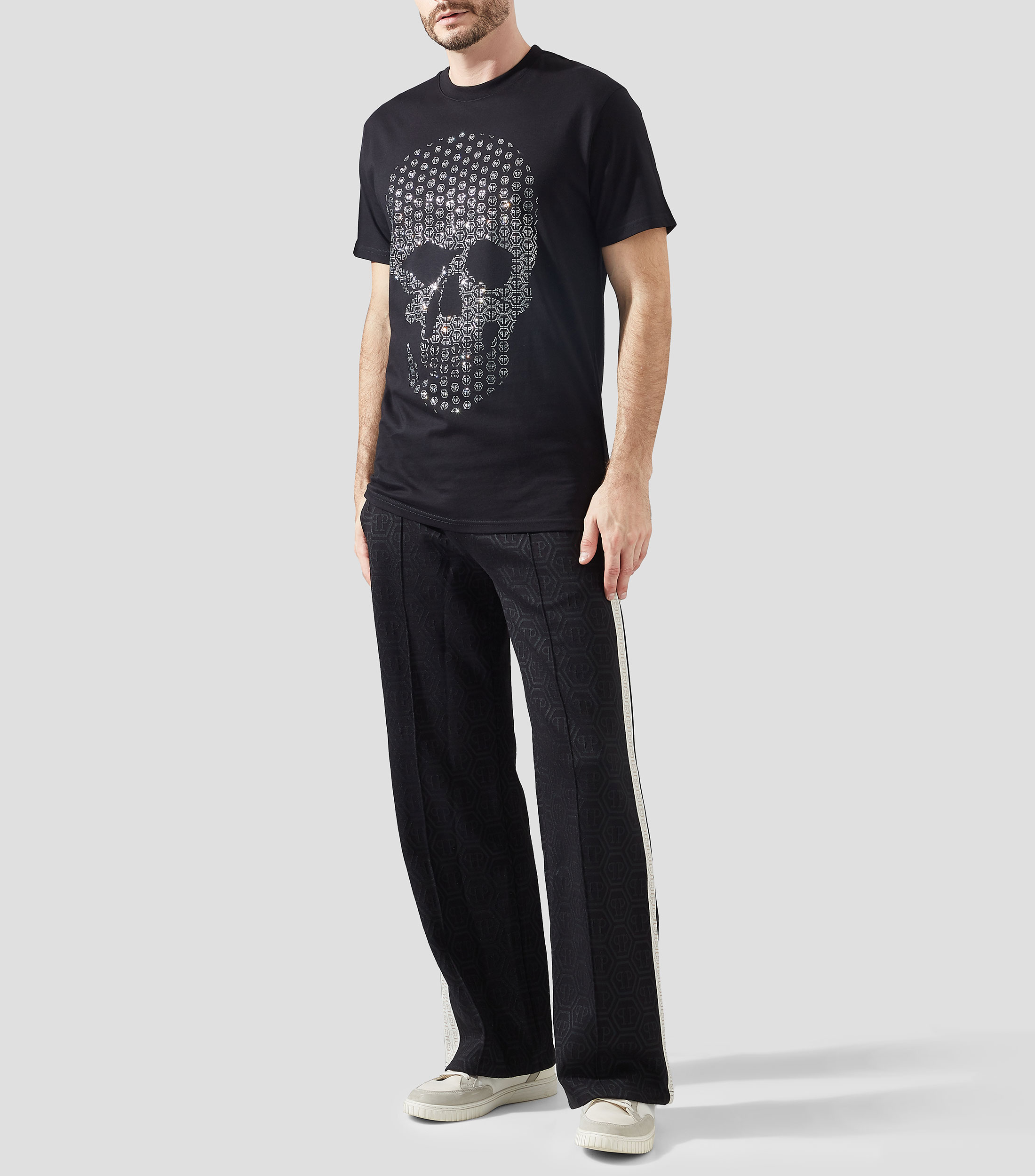 Playera Cuello redondo manga corta estampado Hombre