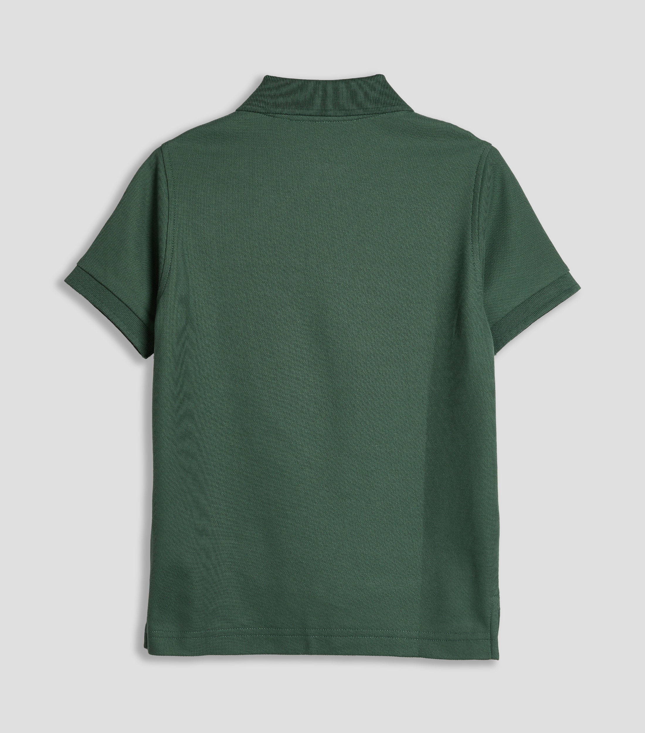 Playera tipo polo manga corta lisa Niño
