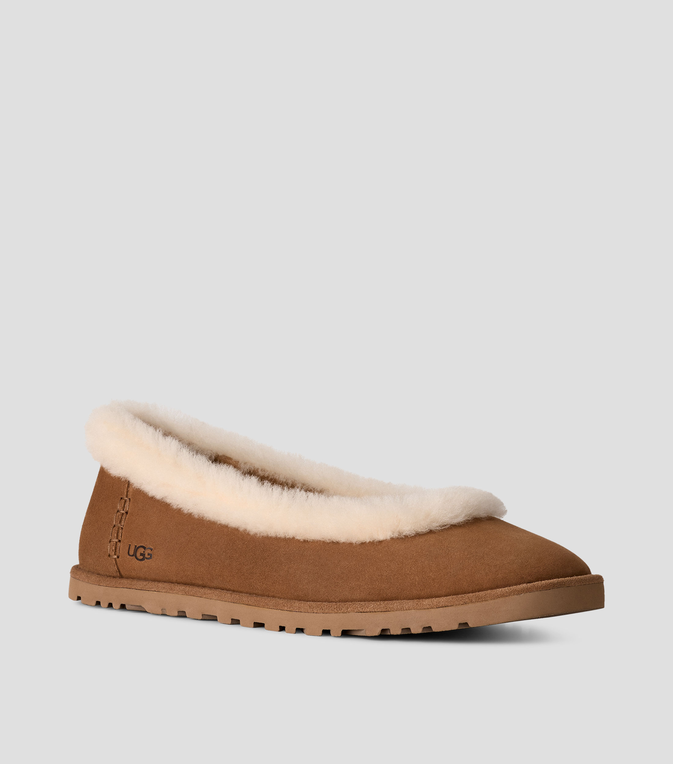Pantuflas Zora en piel Mujer
