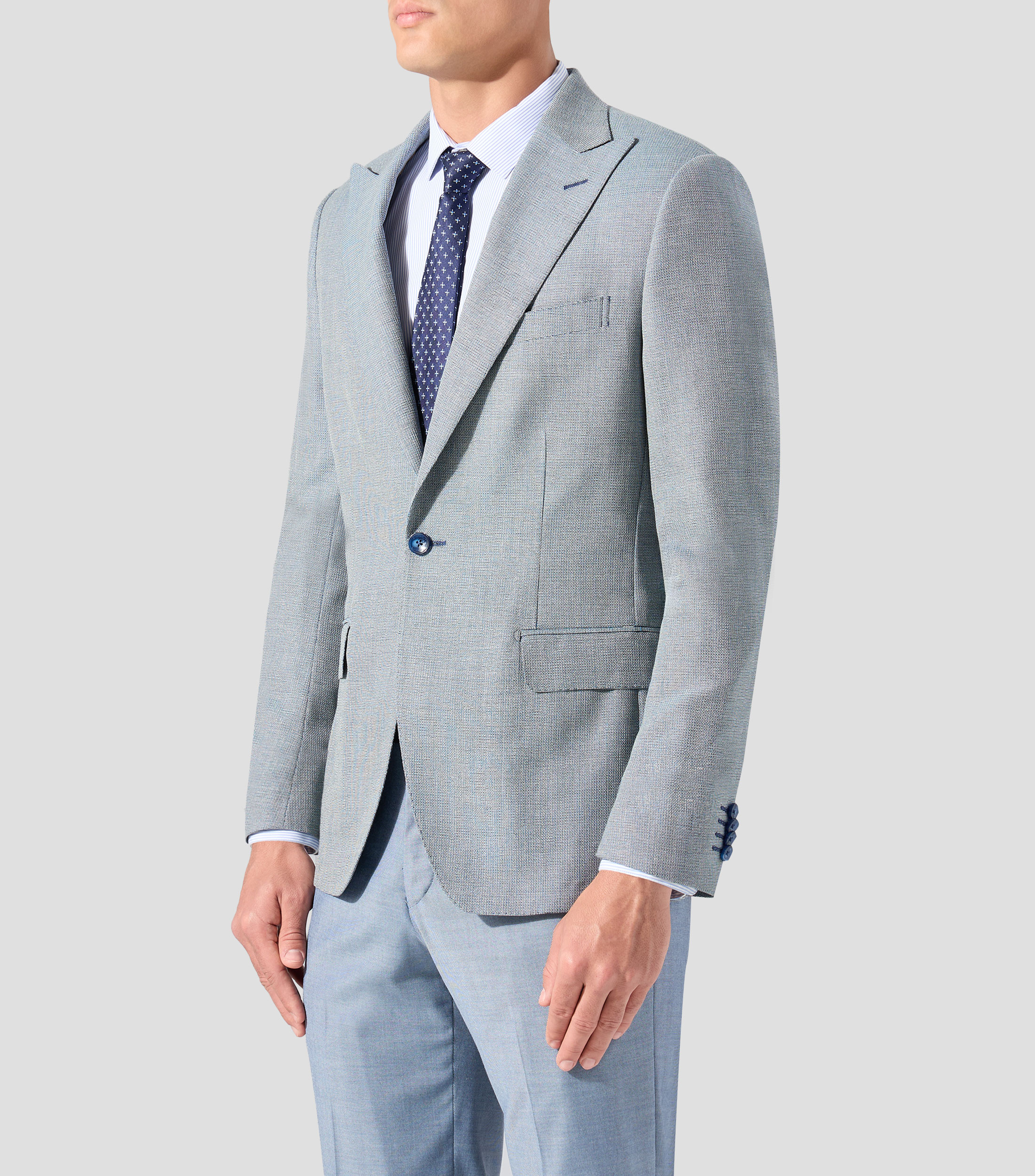 Saco con microdiseño Hombre
