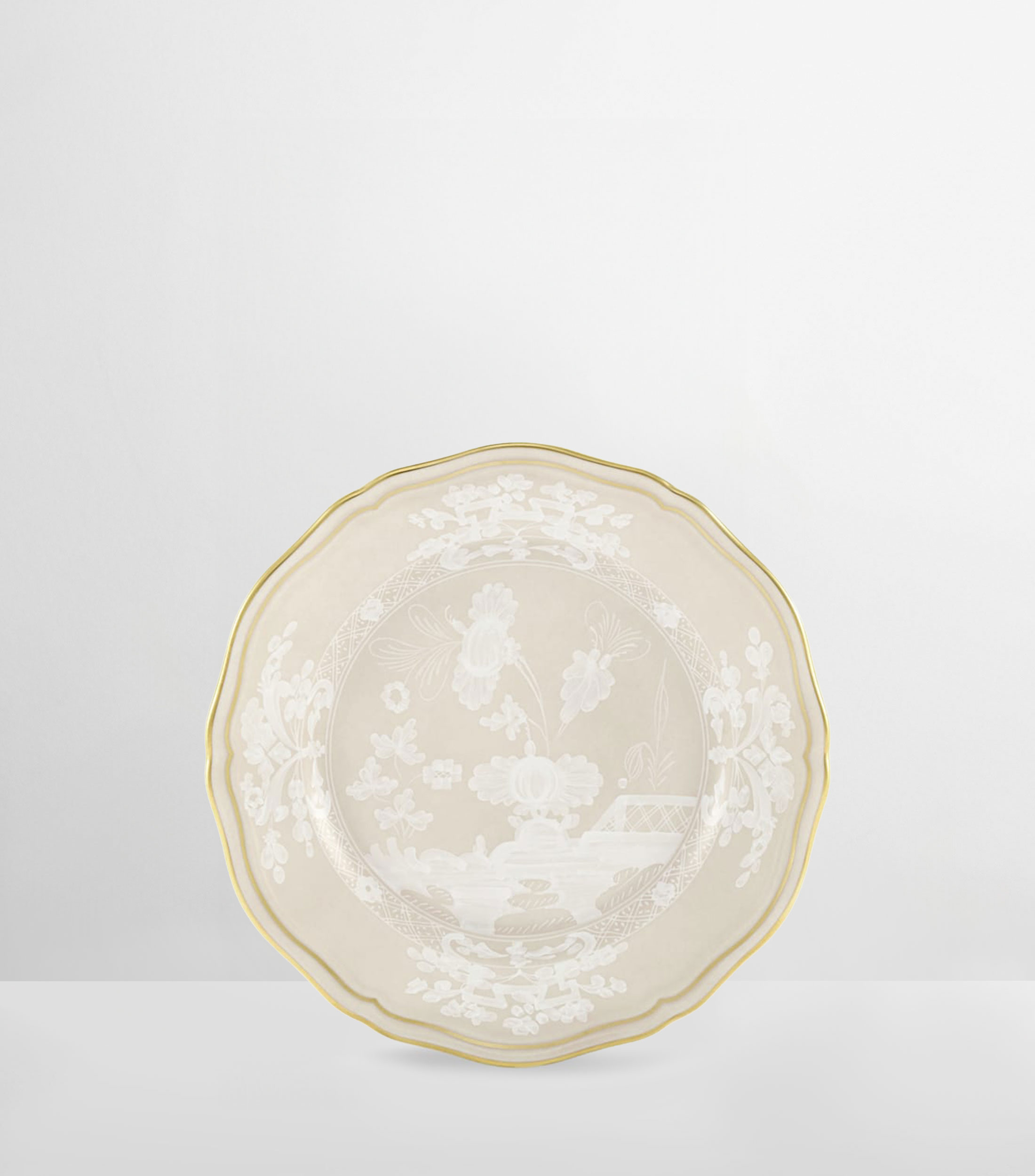 Plato para pan Oriente Italiano con flores