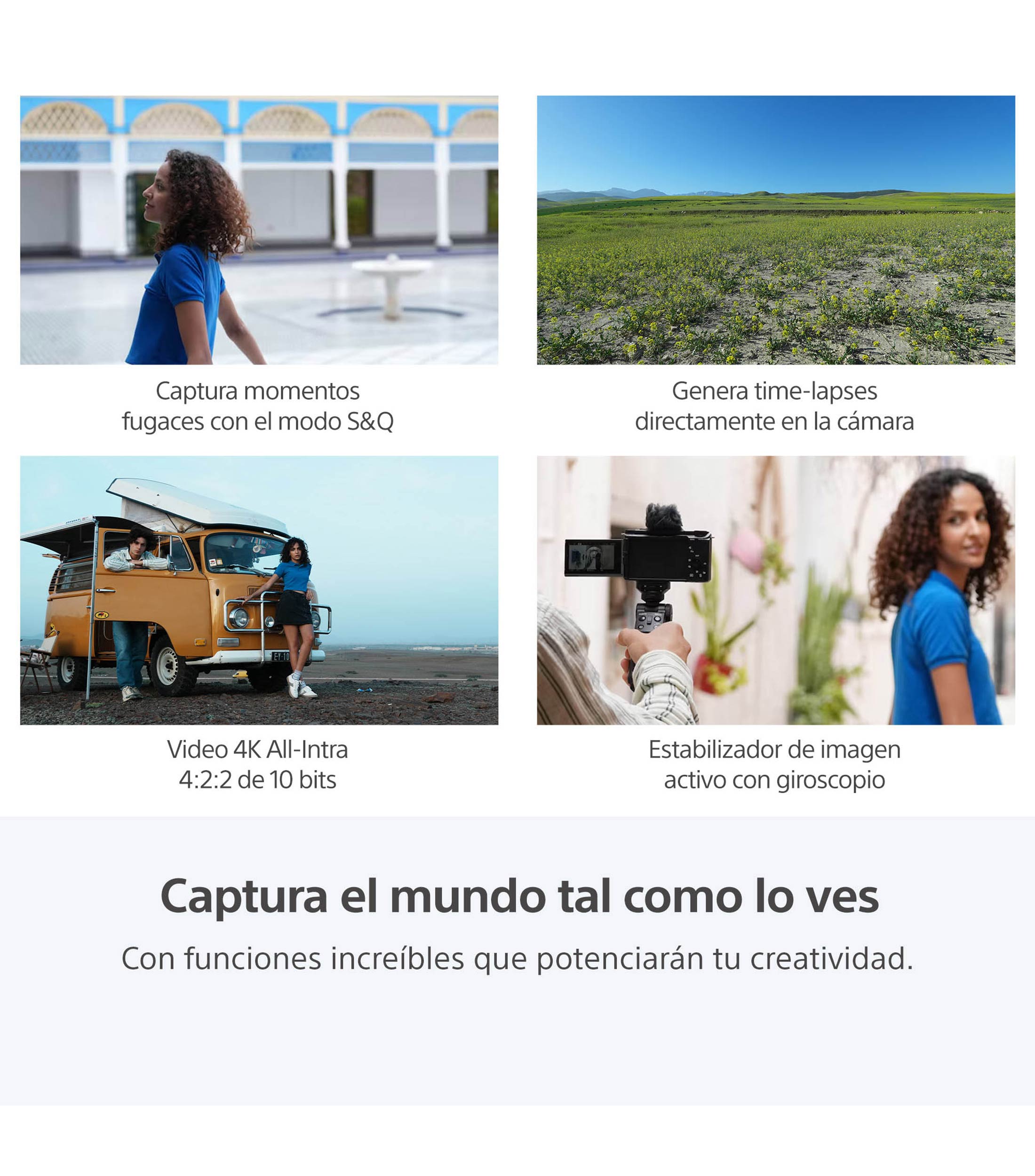 Cámara digital para Vlog ZV-E10 II, 26 MP