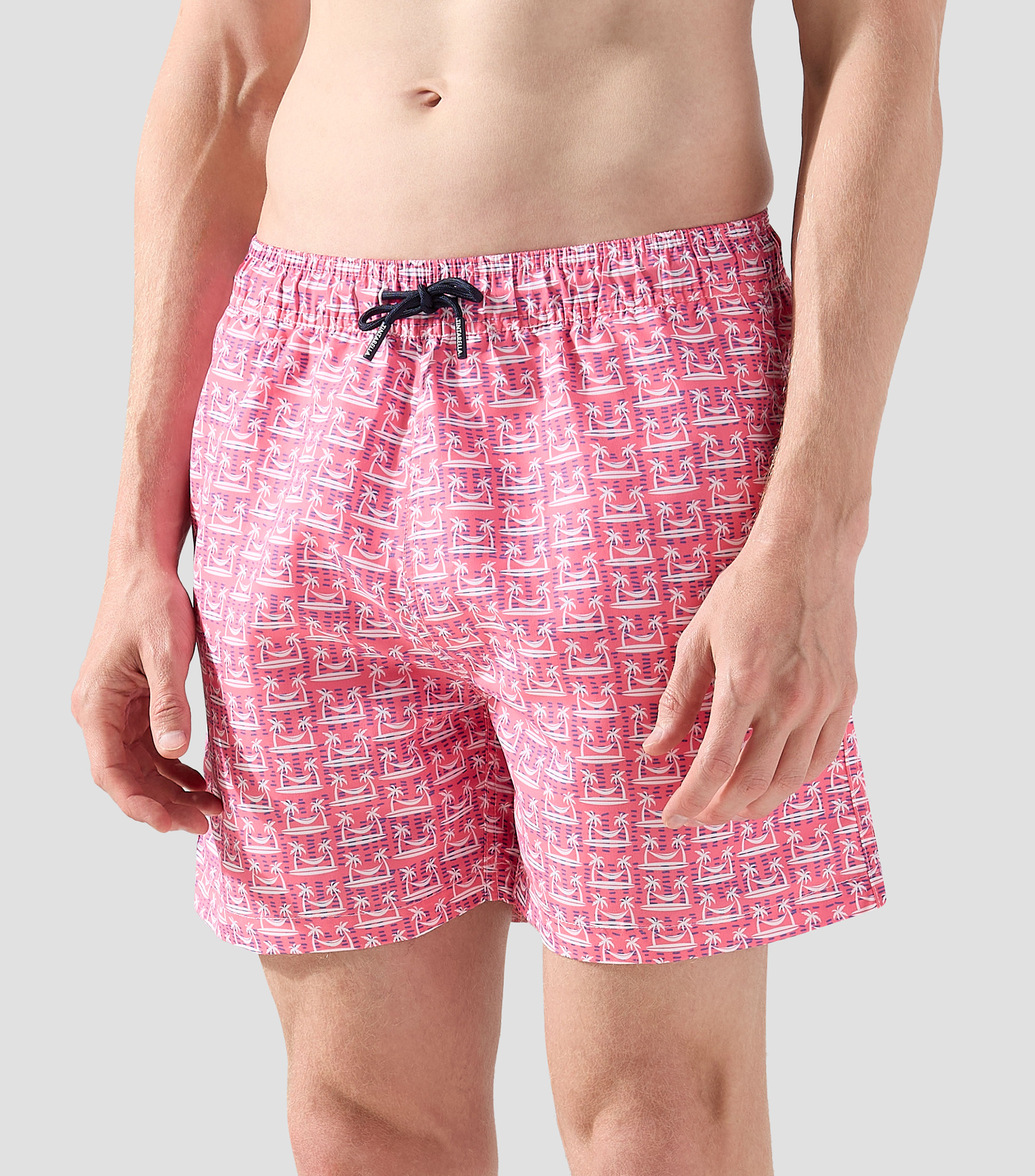 Traje De Bano Palmeras Hombre
