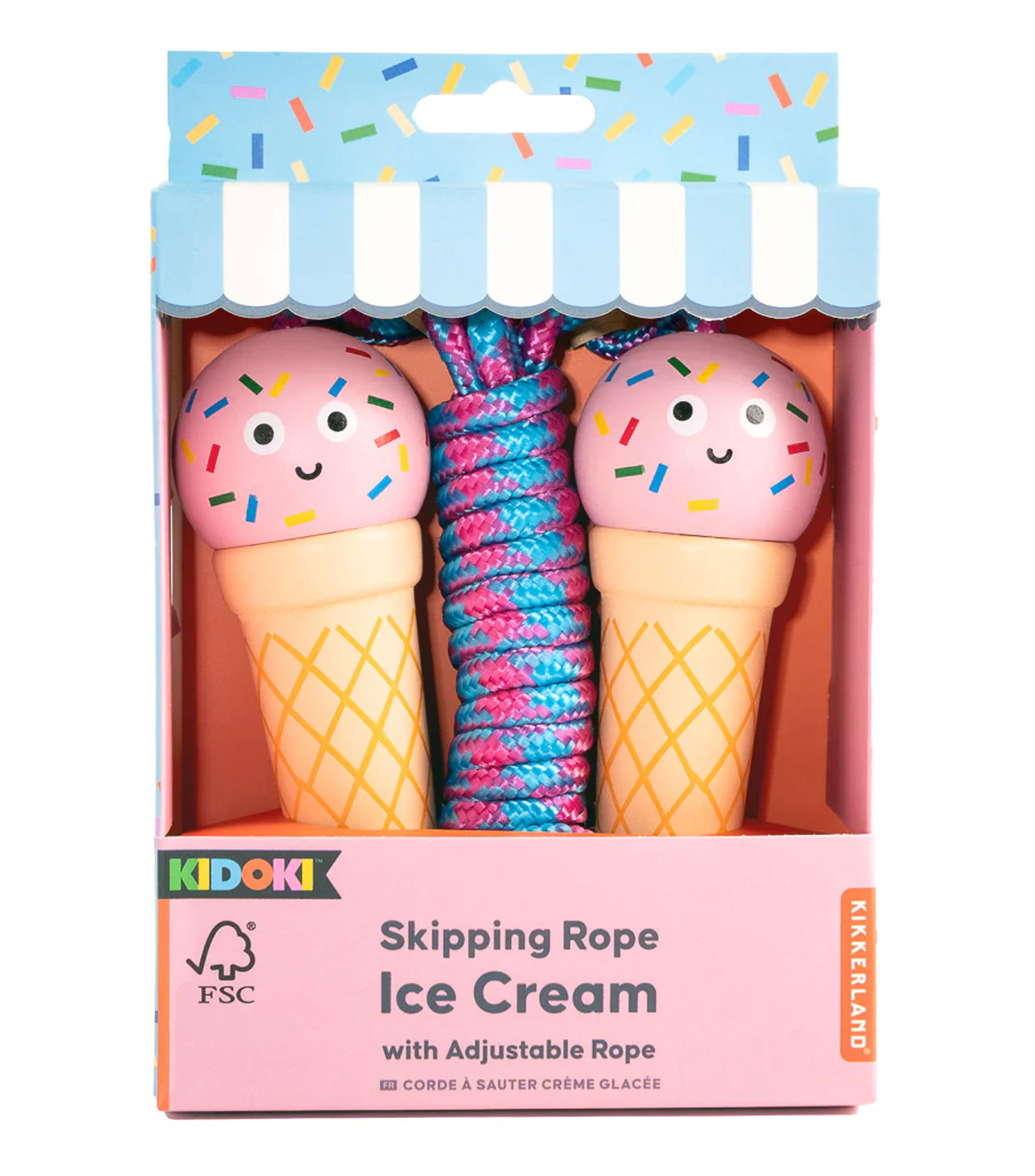 Cuerda para saltar con forma de helado