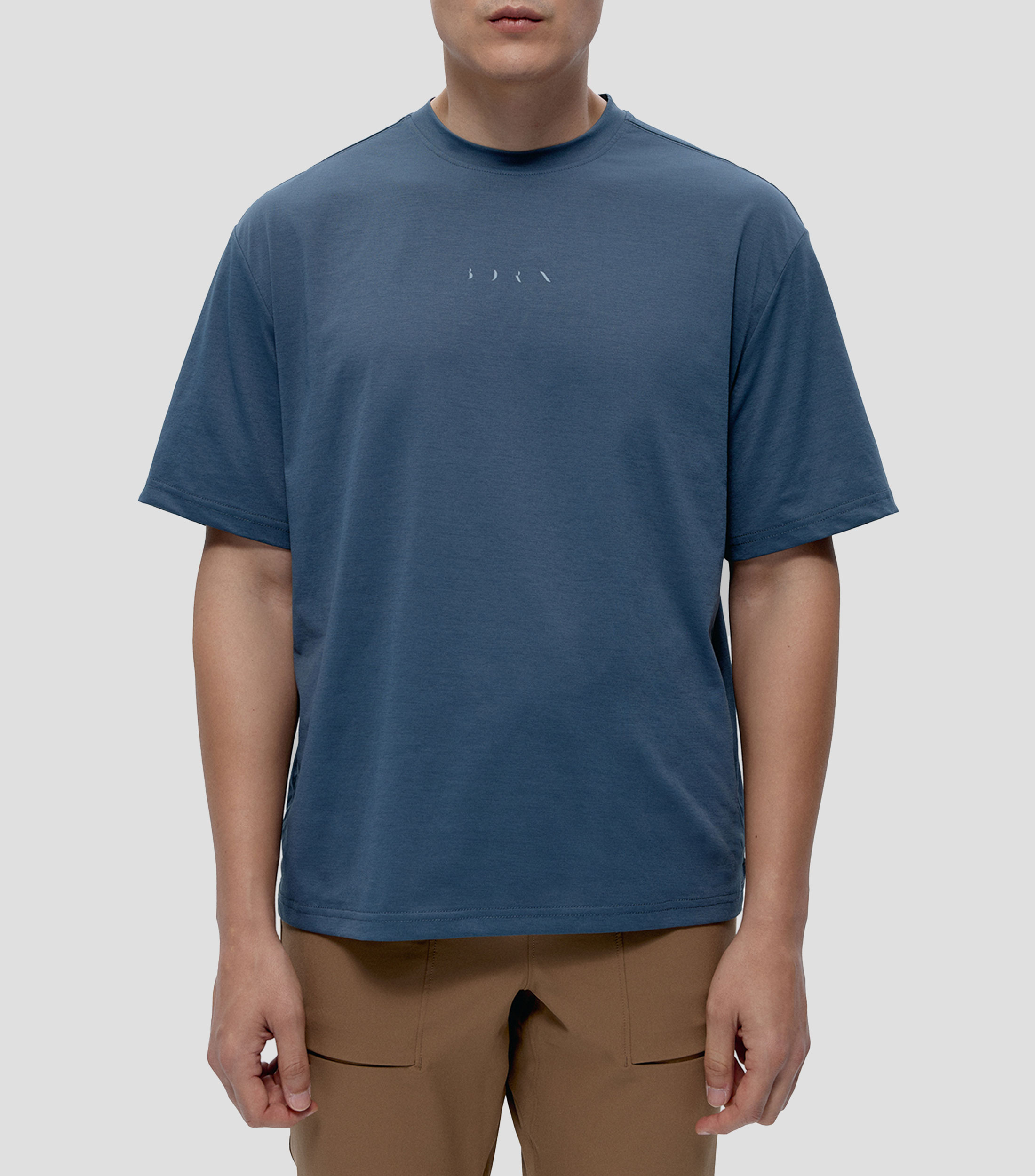 Playera cuello redondo manga corta Hombre