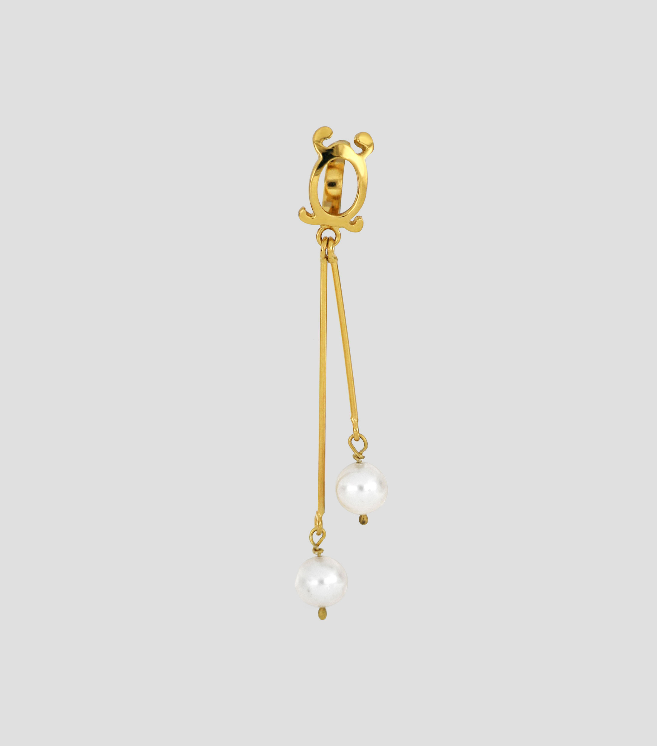 Dije en plata con perlas Mujer