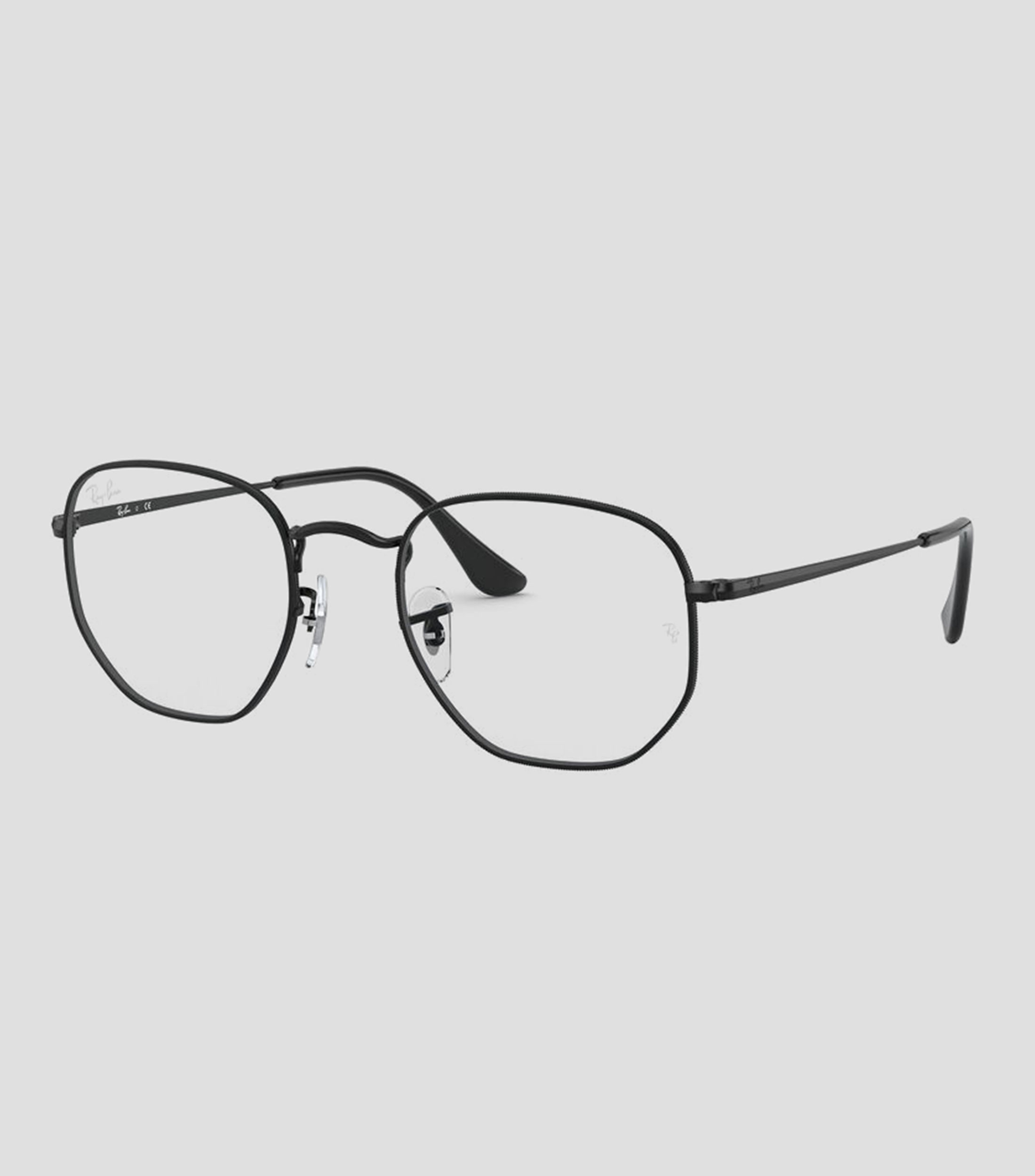 Lentes oftálmicos Hexagonales Negros Unisex