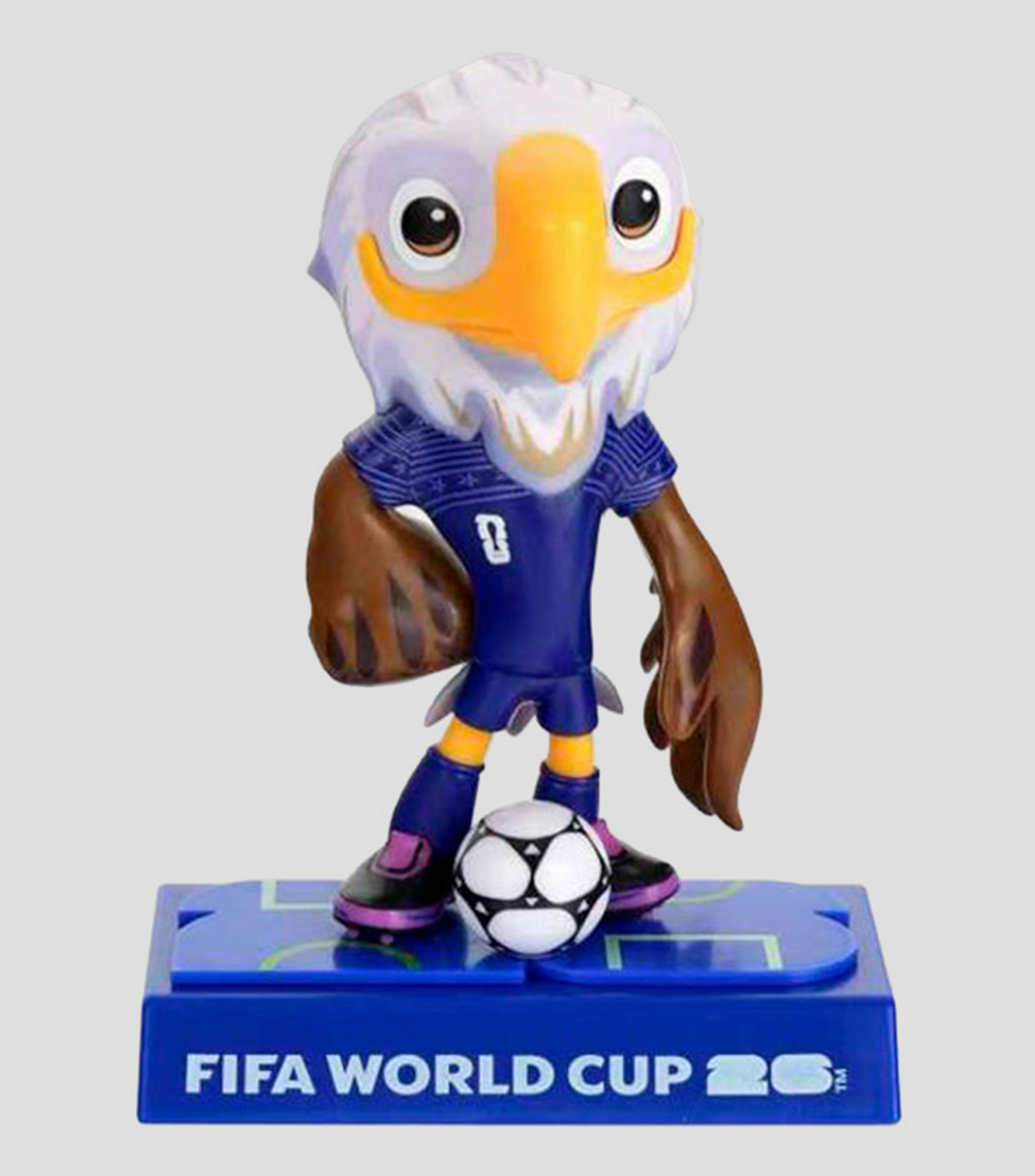 Figura coleccionable del Mundial Usa Clutch en material ABS/TPR