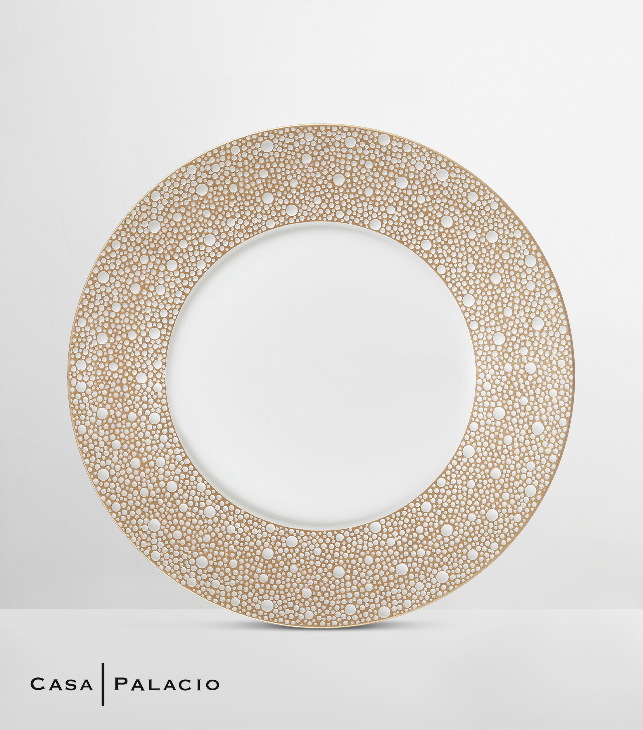Plato trinche Ecume Mordore en porcelana