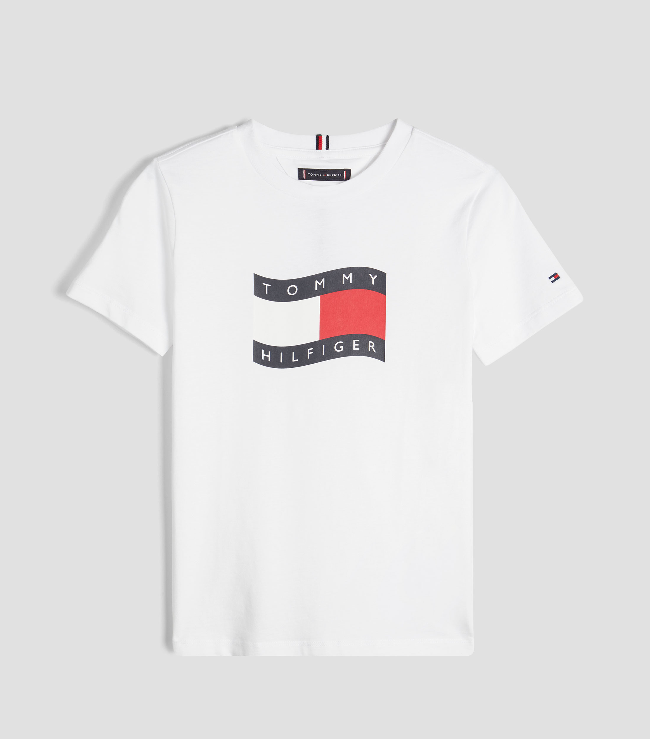 Playera cuello redondo manga corta estampada Niño