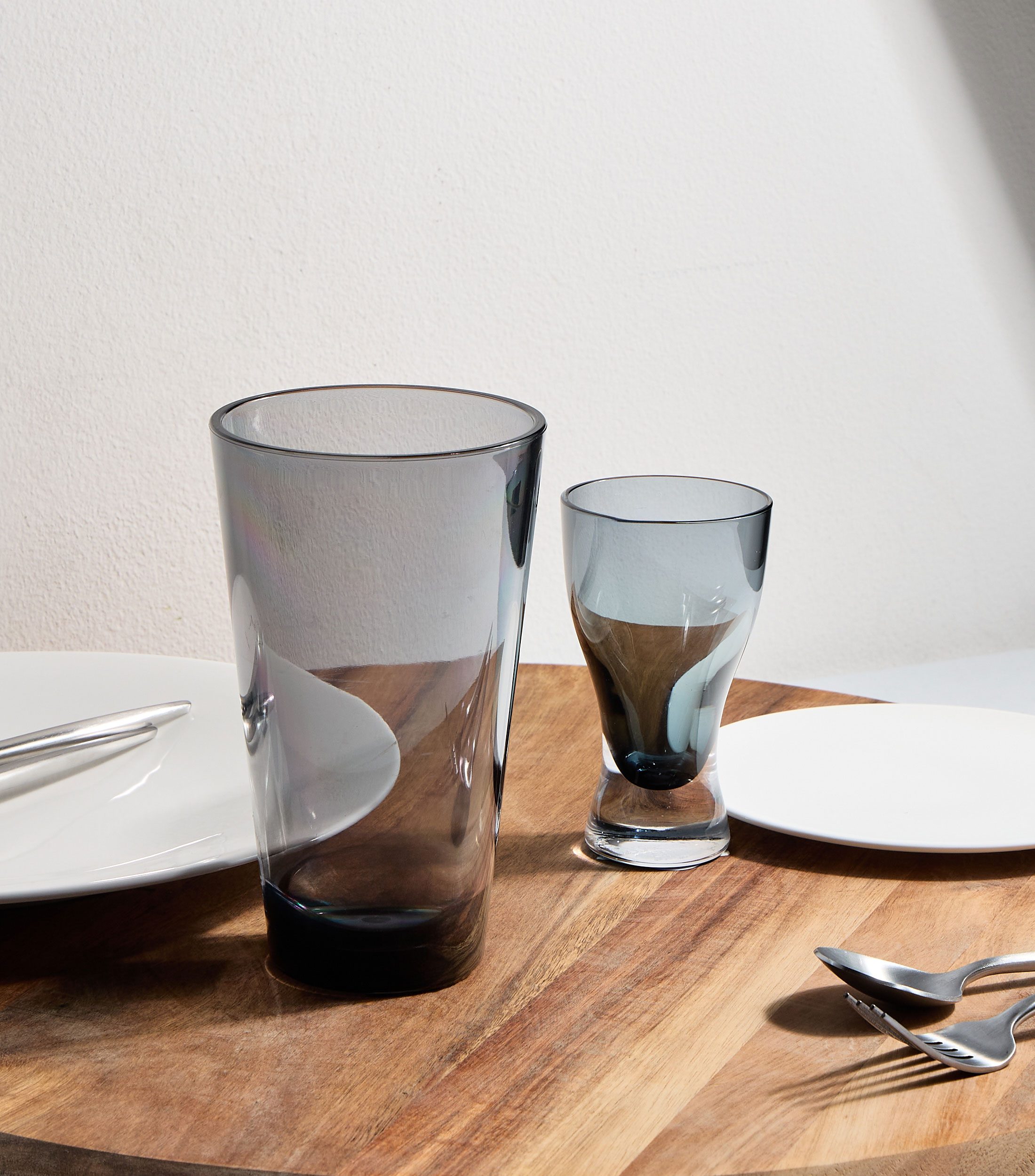 Vaso para agua negro