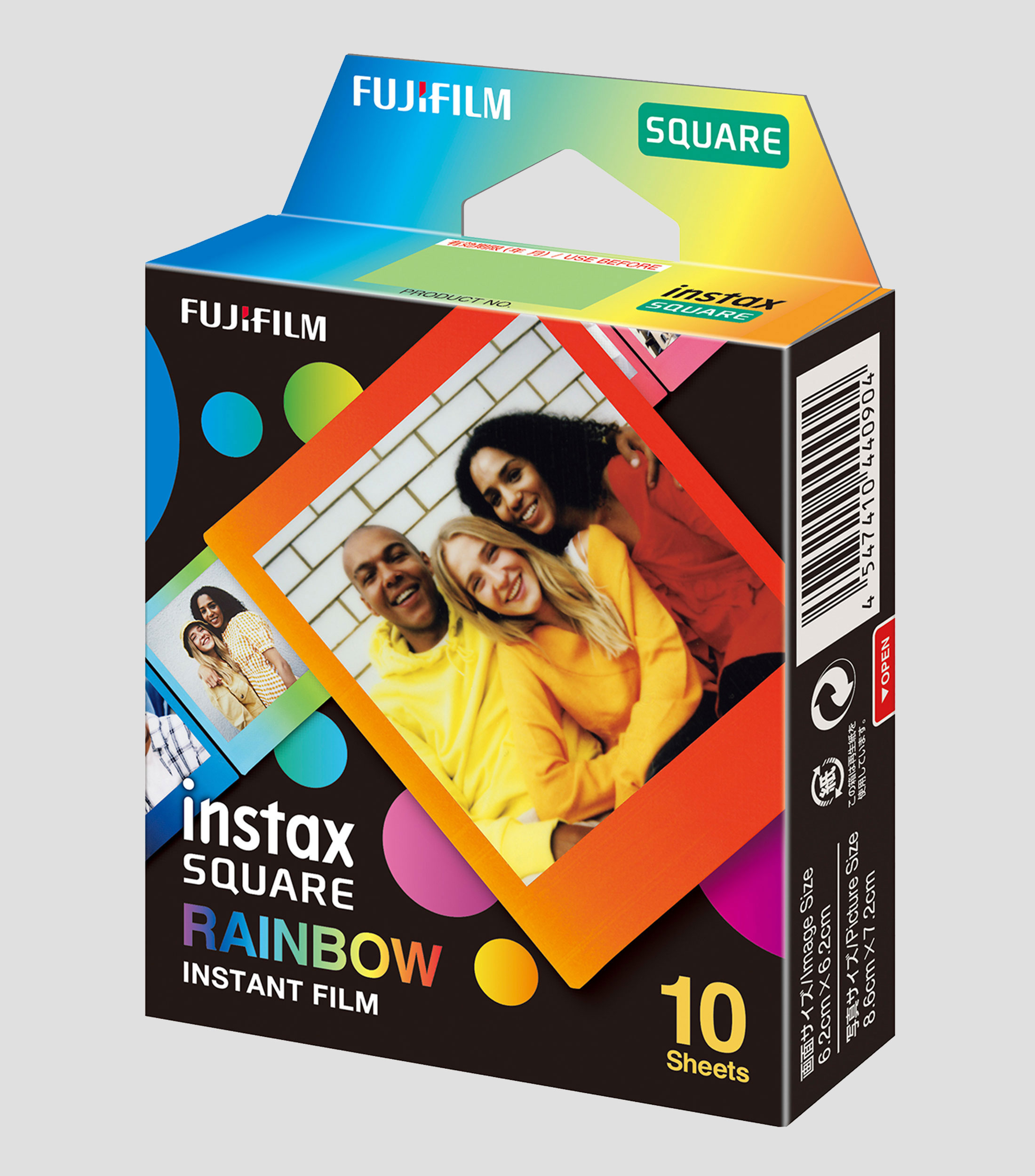 Película Instax Square Rainbow