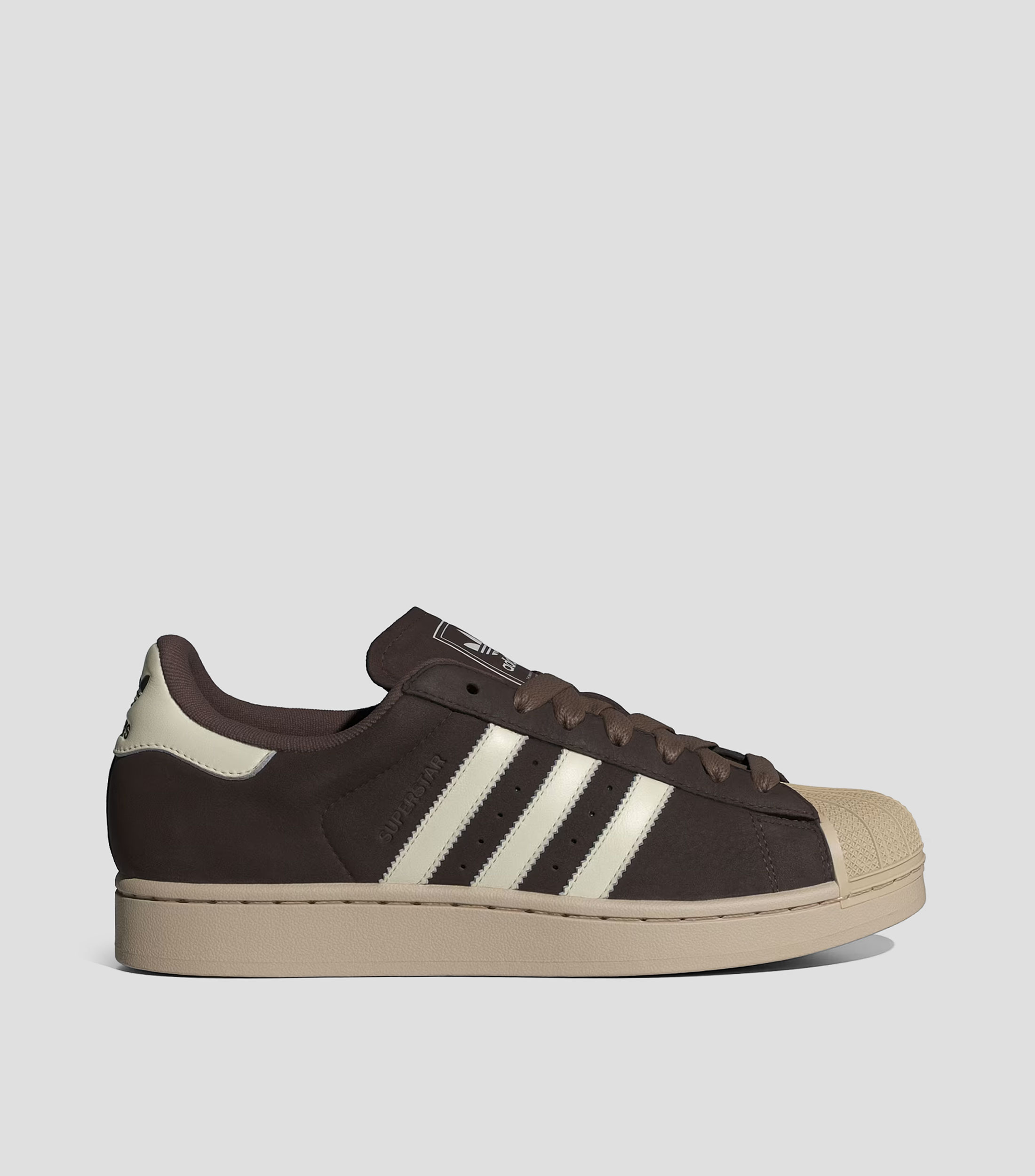 Tenis casuales en piel Superstar II Mujer