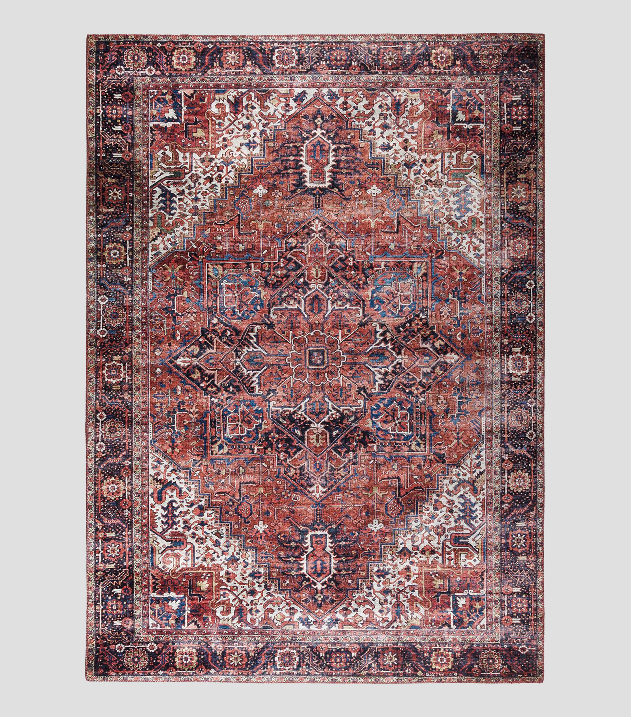 Tapete decorativo Bizarro en poliester 230 x 160 cm