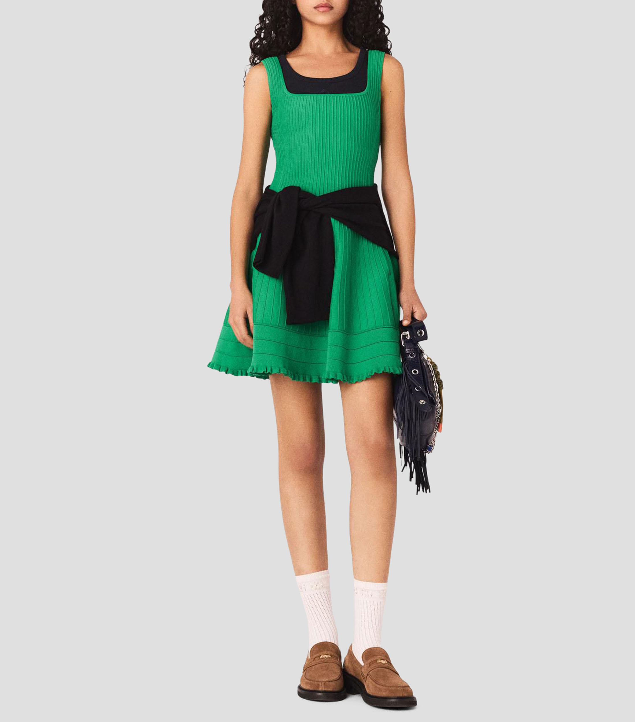 Vestido corto liso Rutell Mujer
