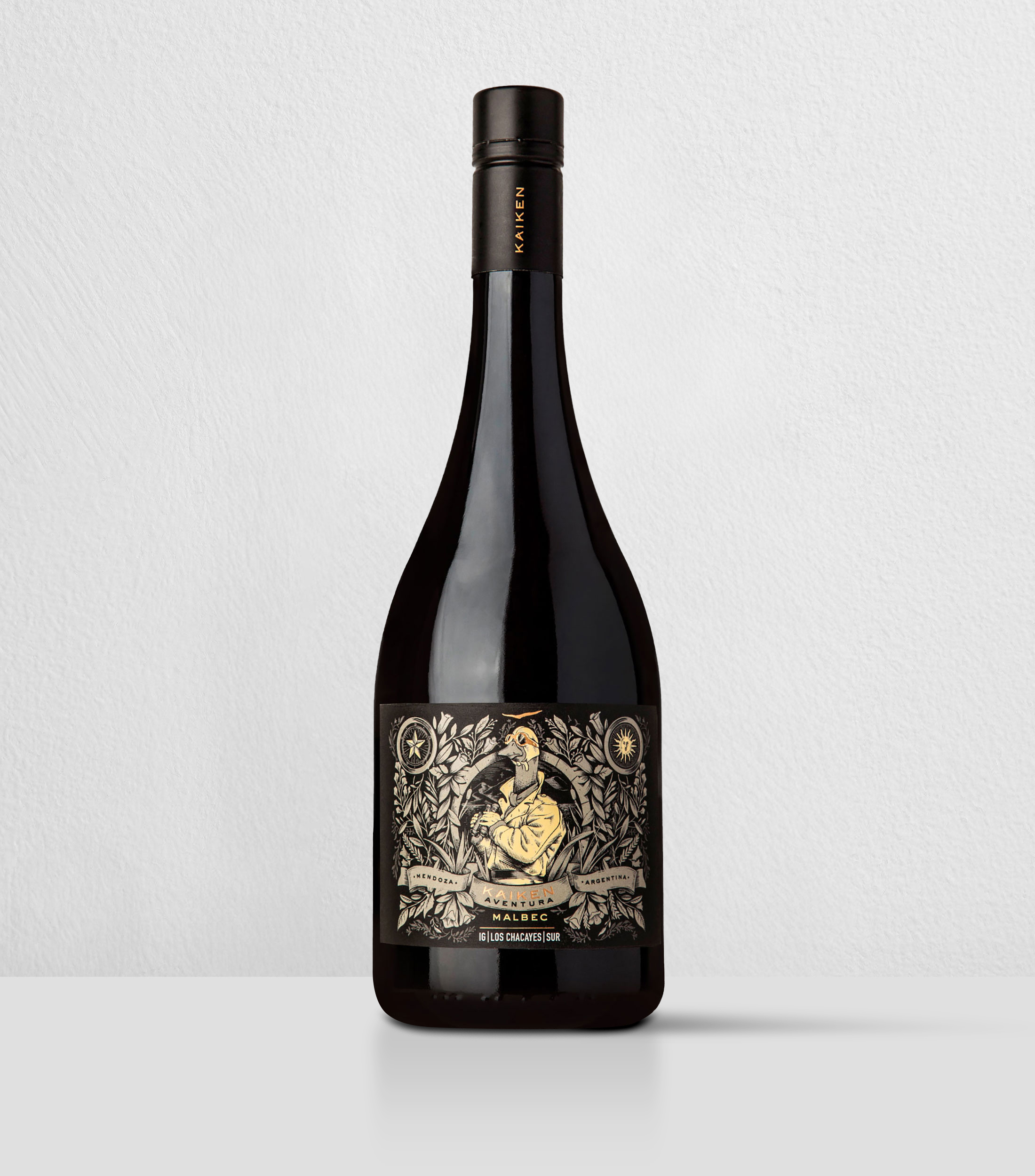 Vino tinto Malbec Aventura Los Chacayes Sur, Argentina, 750 ml