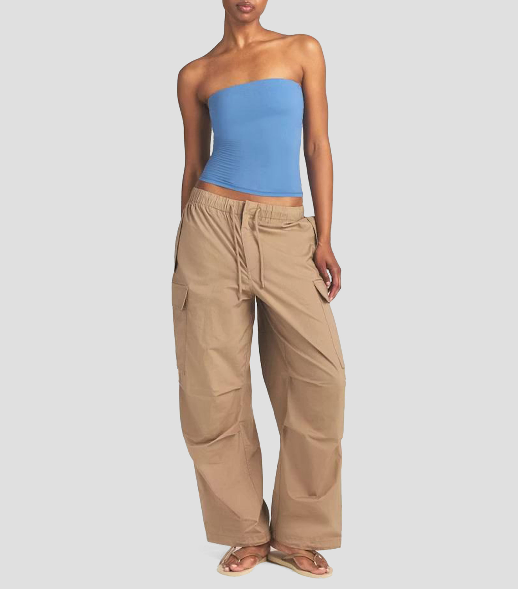 Top liso Mujer