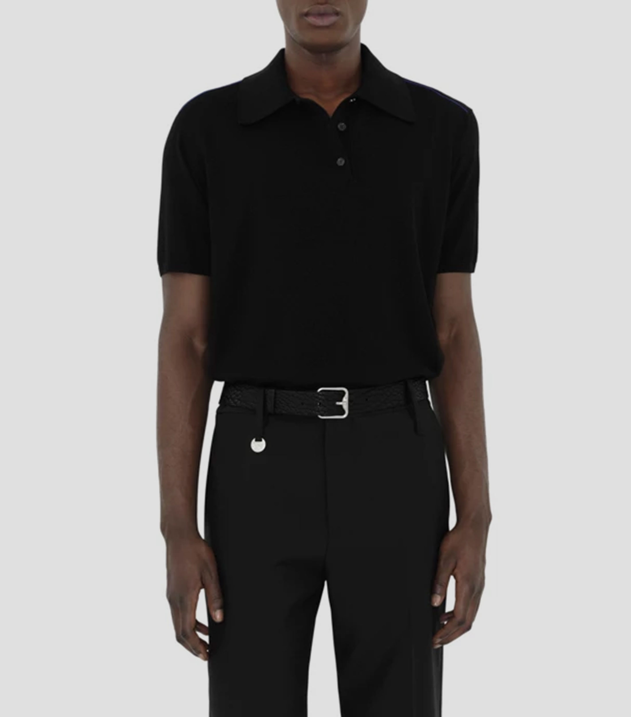 Playera tipo polo de manga corta Hombre