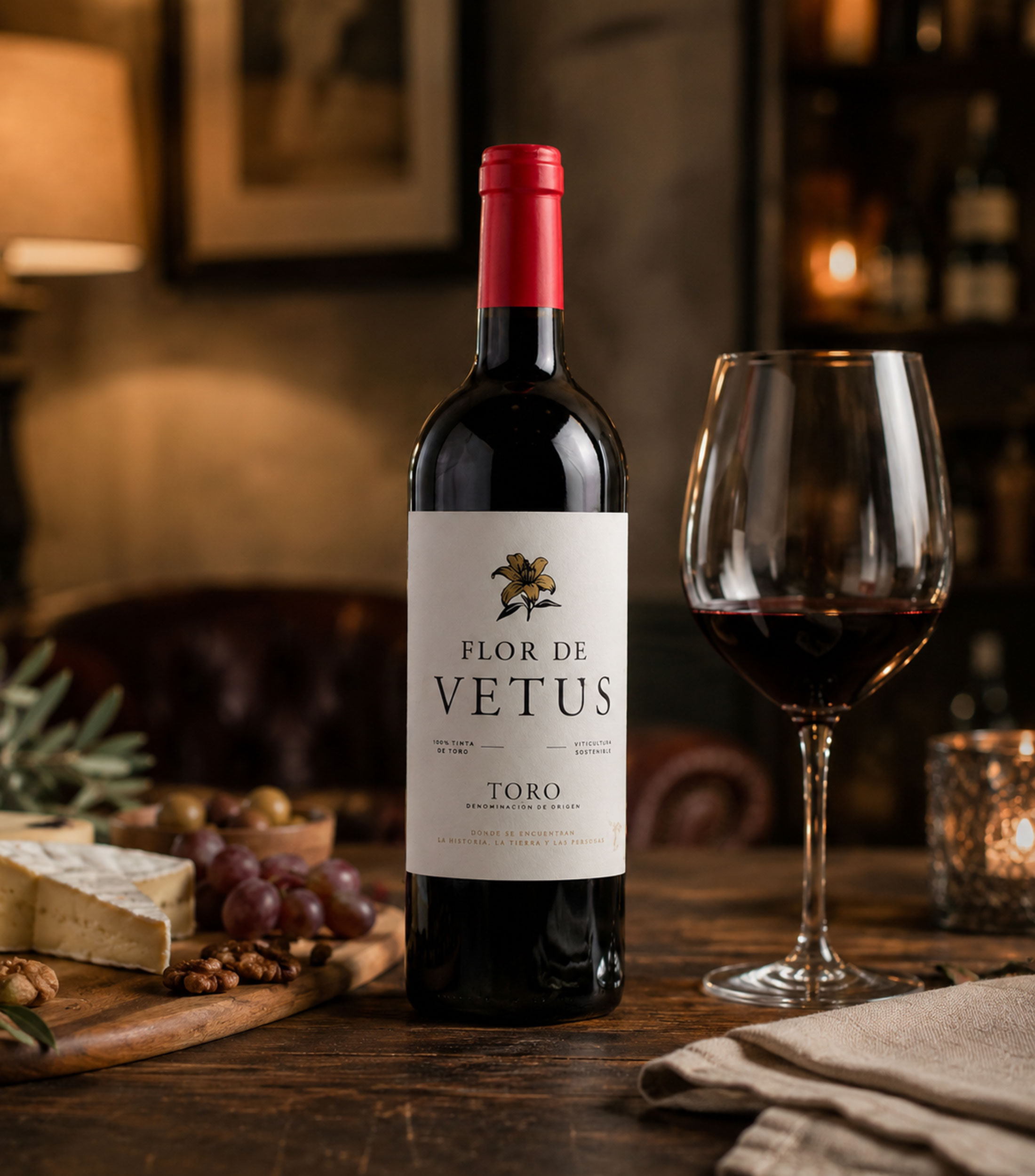 Vino tinto Tinta De Toro Flor de Vetus, España 750 ml