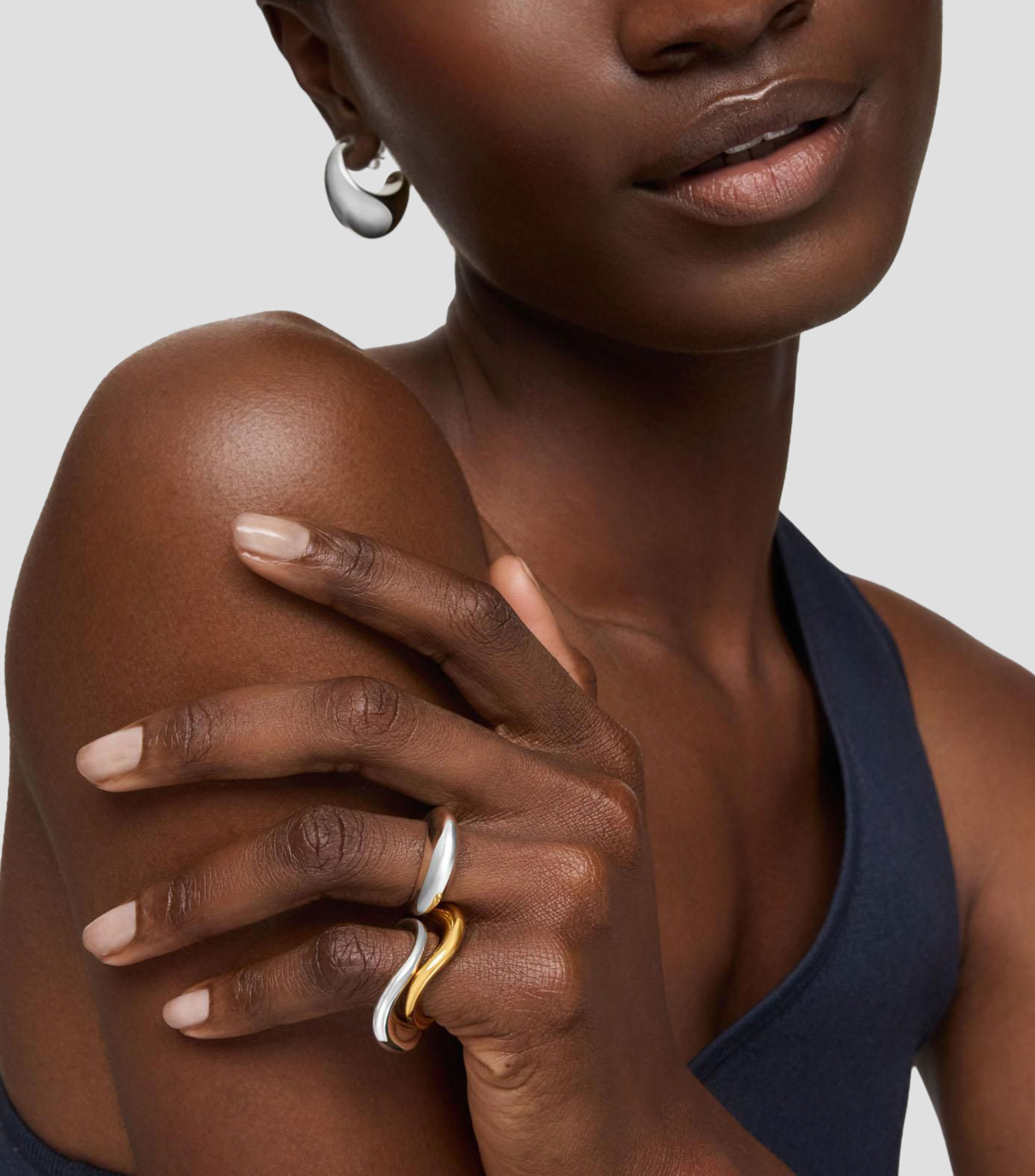 Anillo en plata Warm Mujer