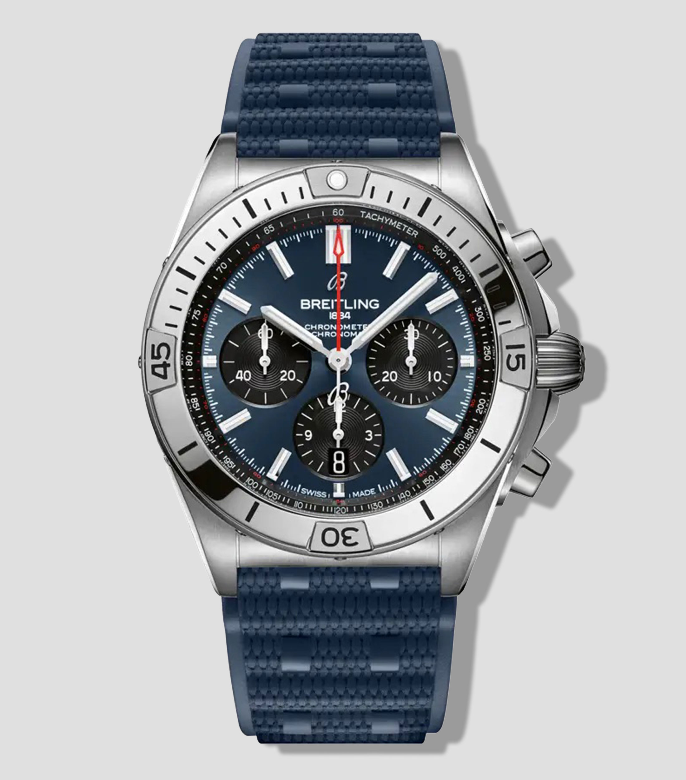 Reloj para Hombre Chronomat B01 casual, plateado
