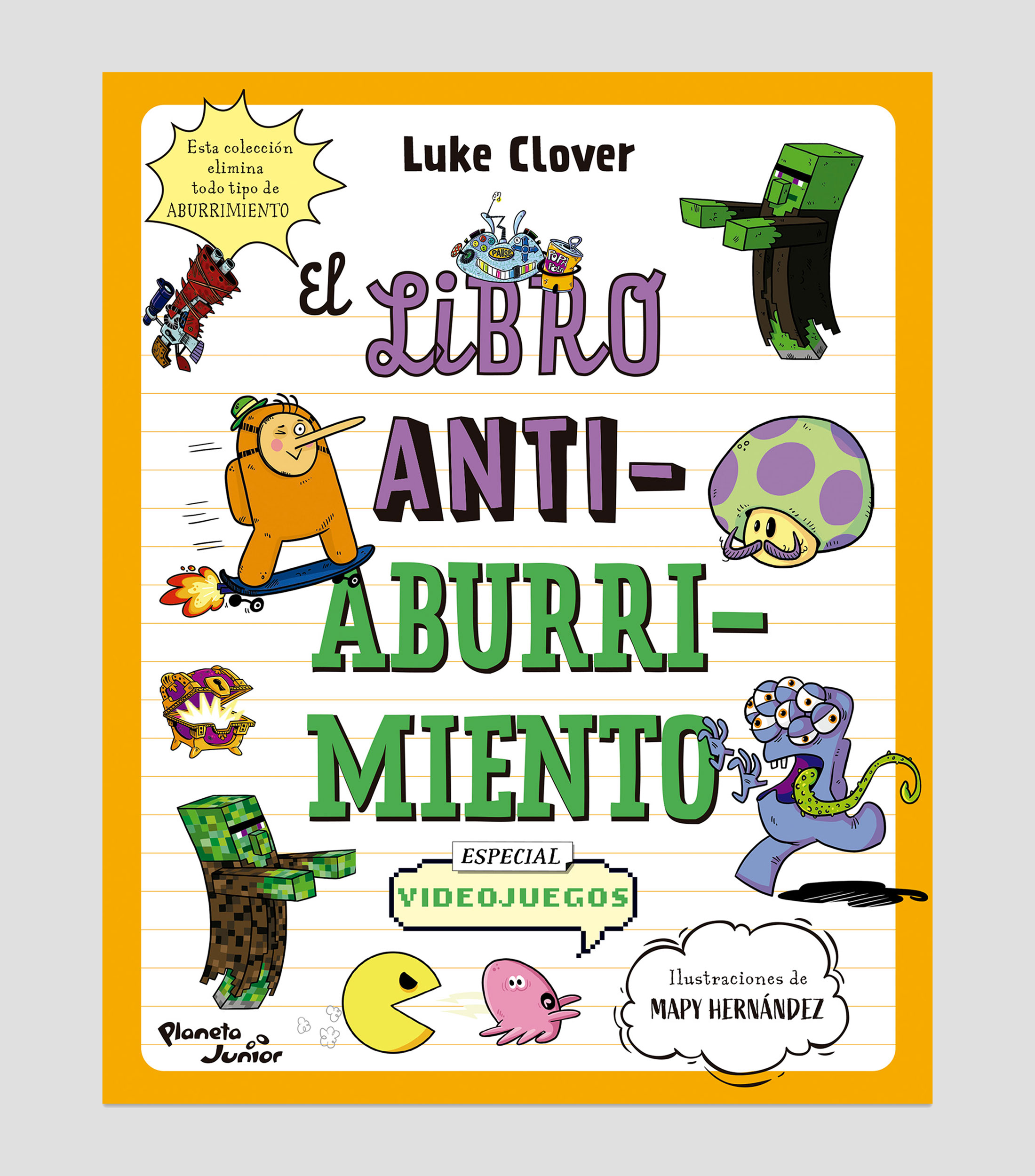 InfantilesEl Libro Antiaburrimiento. Especial Videojuegos, Mapy Hernández
