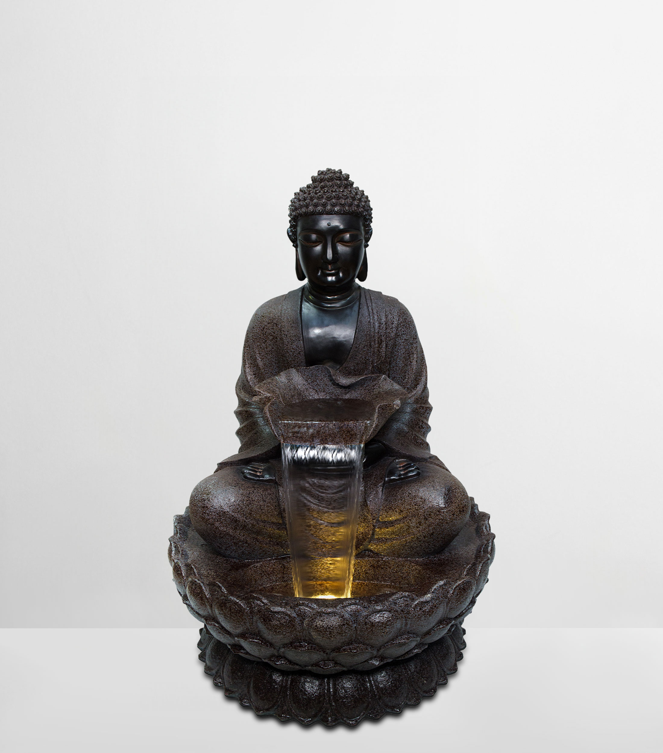 Fuente de Buda en resina