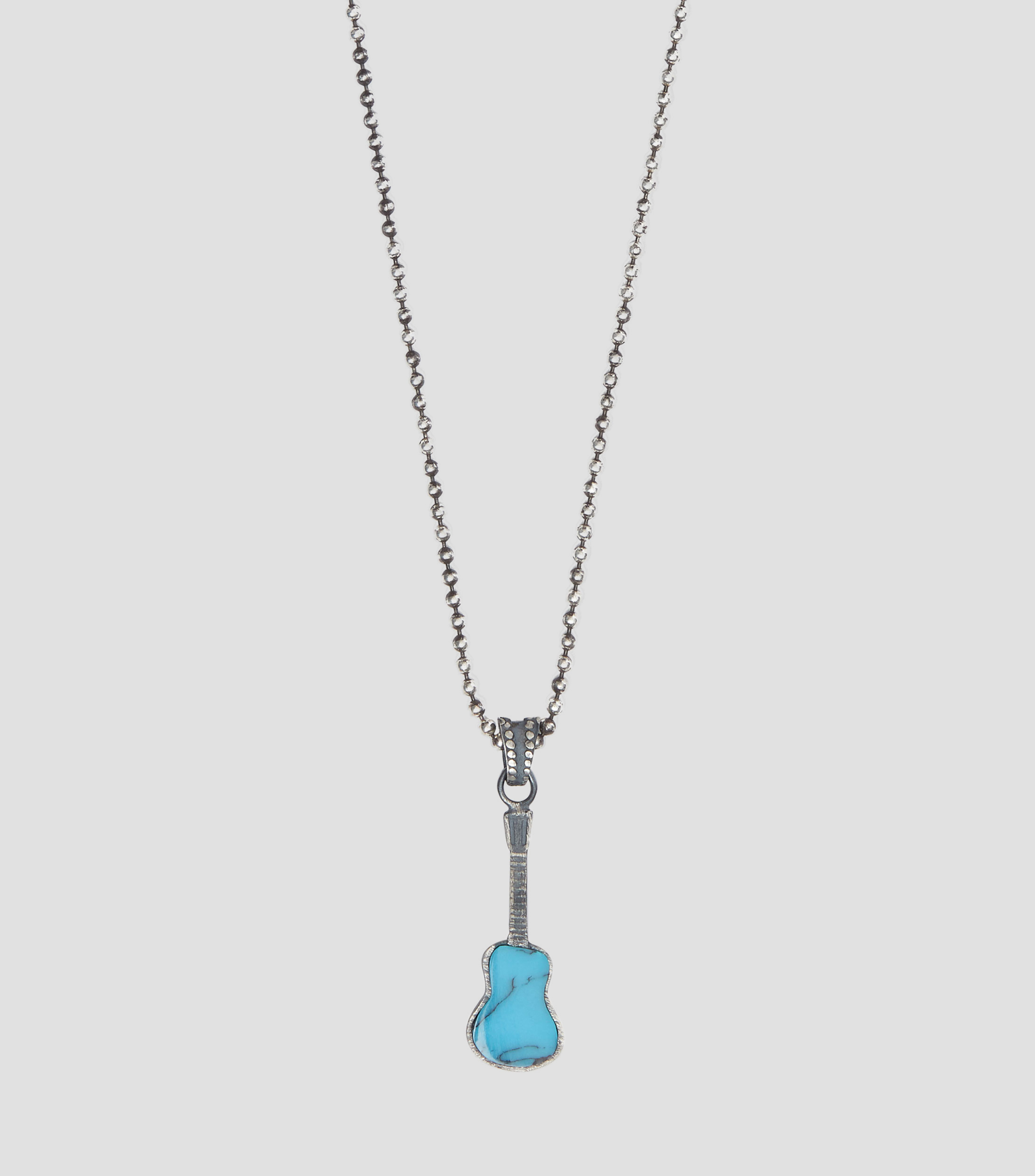 Dije Acoustic Guitar Stones en plata .925 Hombre