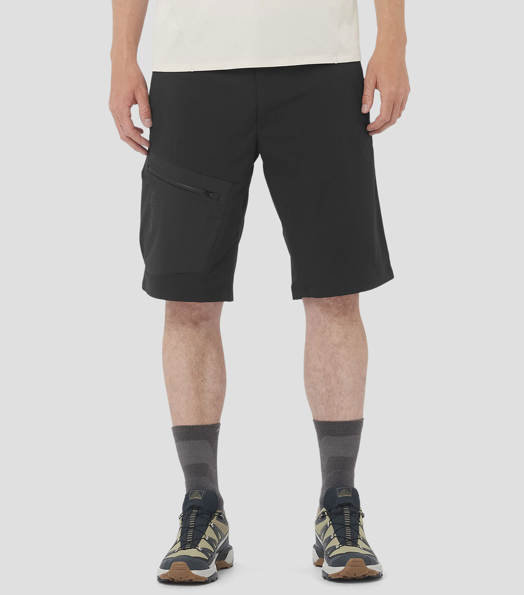 Short para senderismo liso Hombre