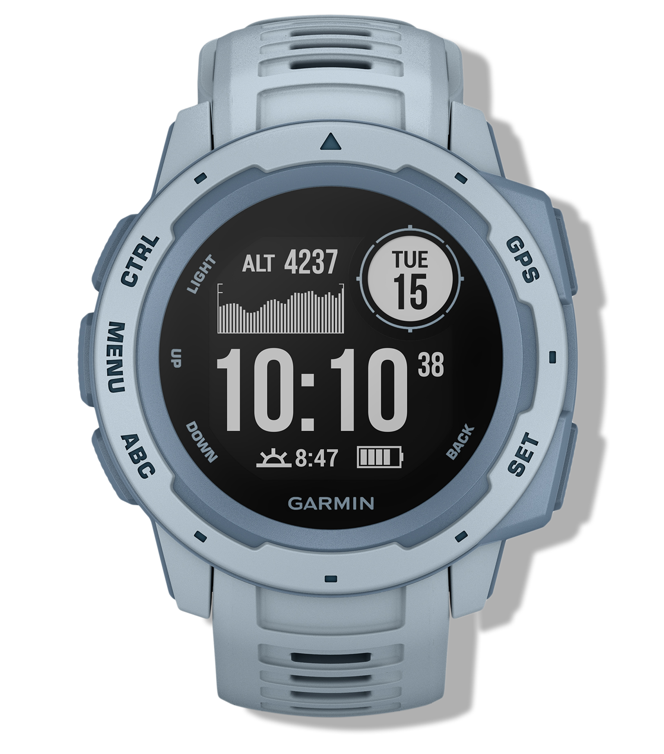garmin instinct display size