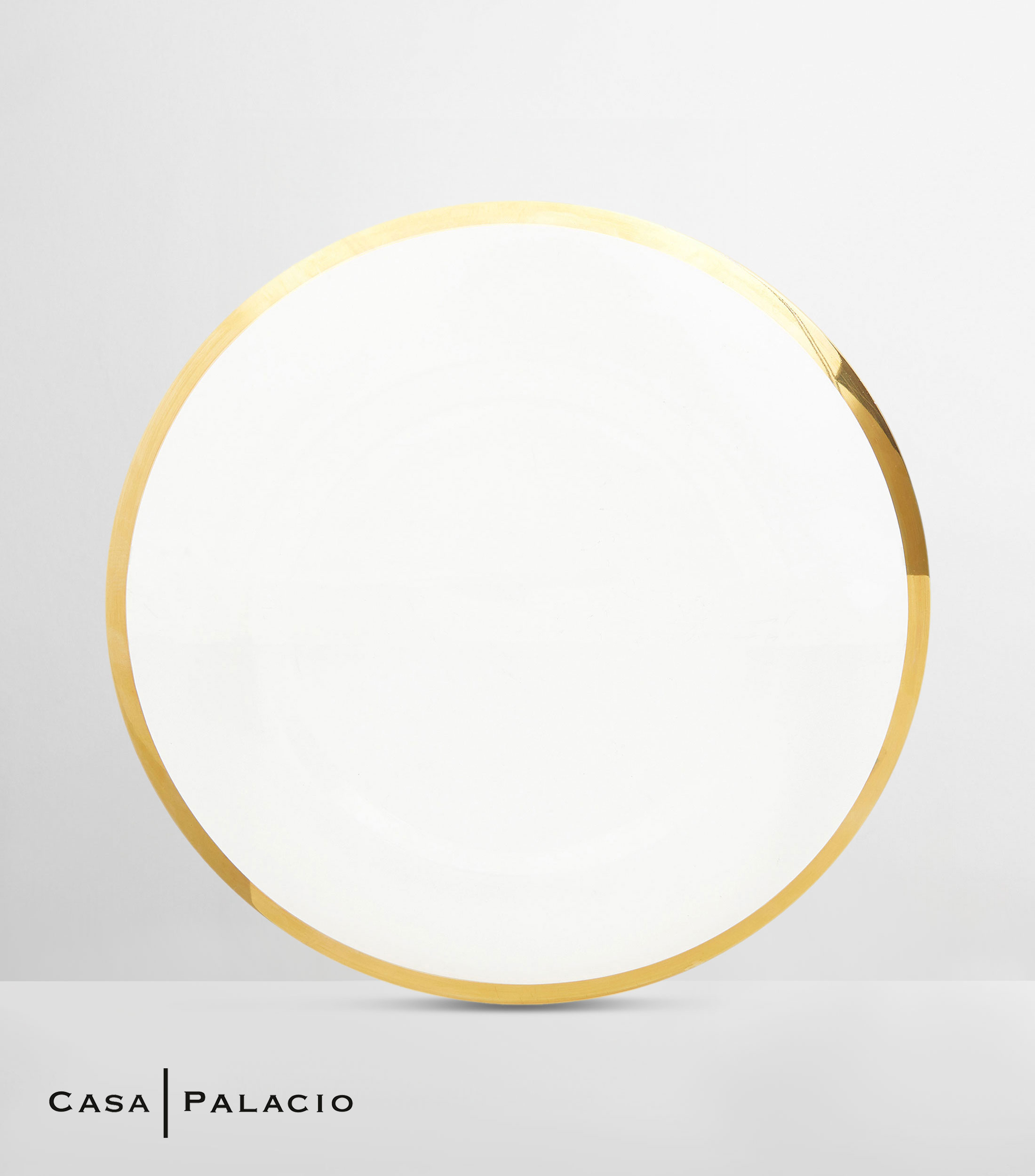 Bajo Plato Rialto Gold
