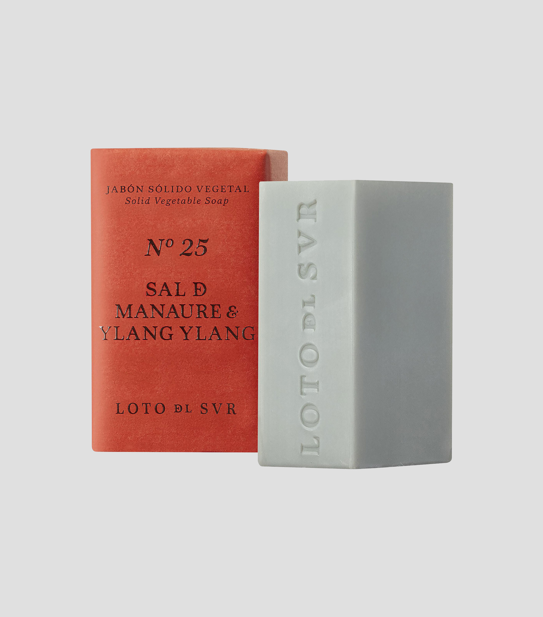 Jabón Sólido Vegetal Sal De Manaure &​ Ylang Ylang, 140 g