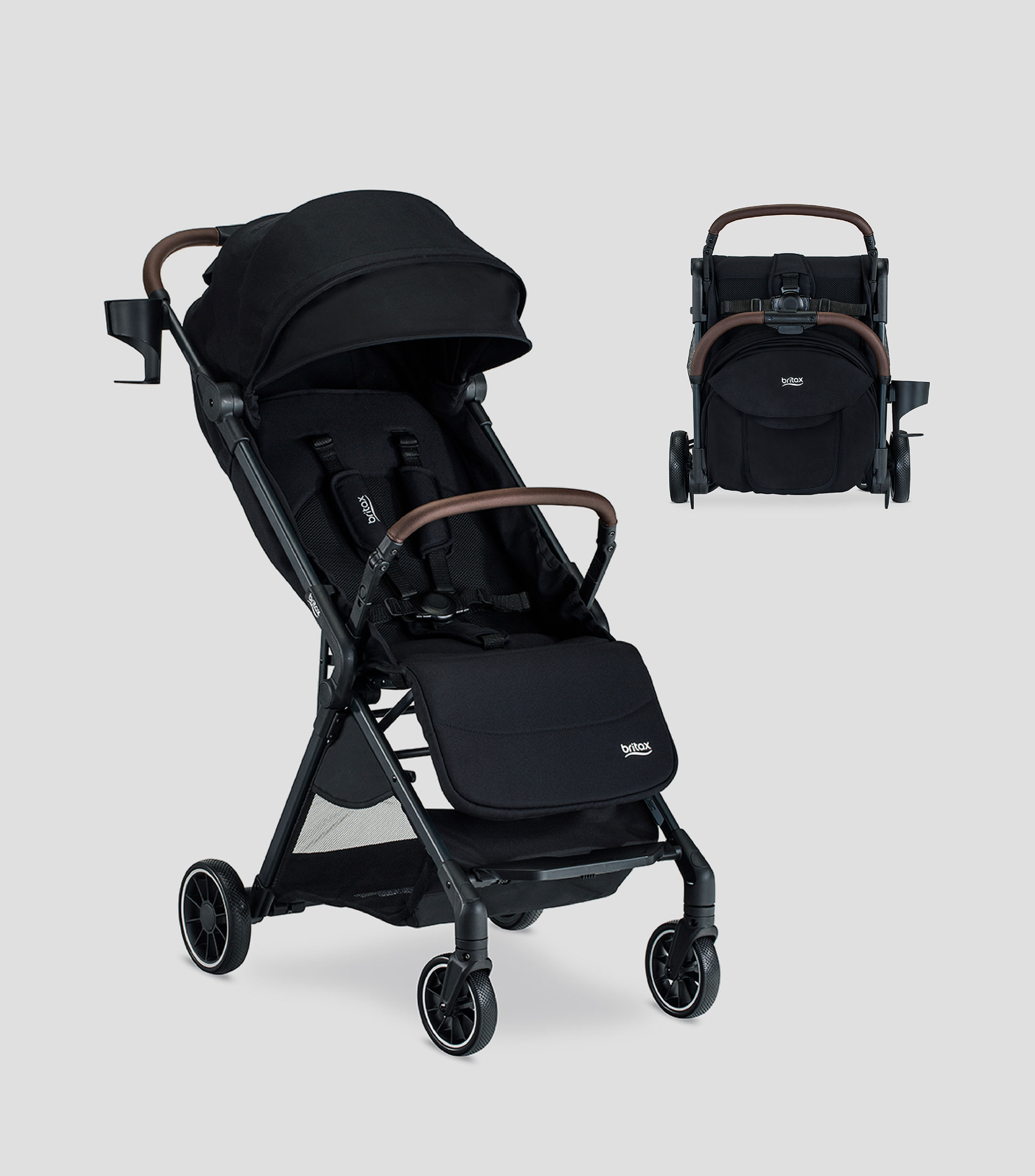 Carriola compacta Juniper negra