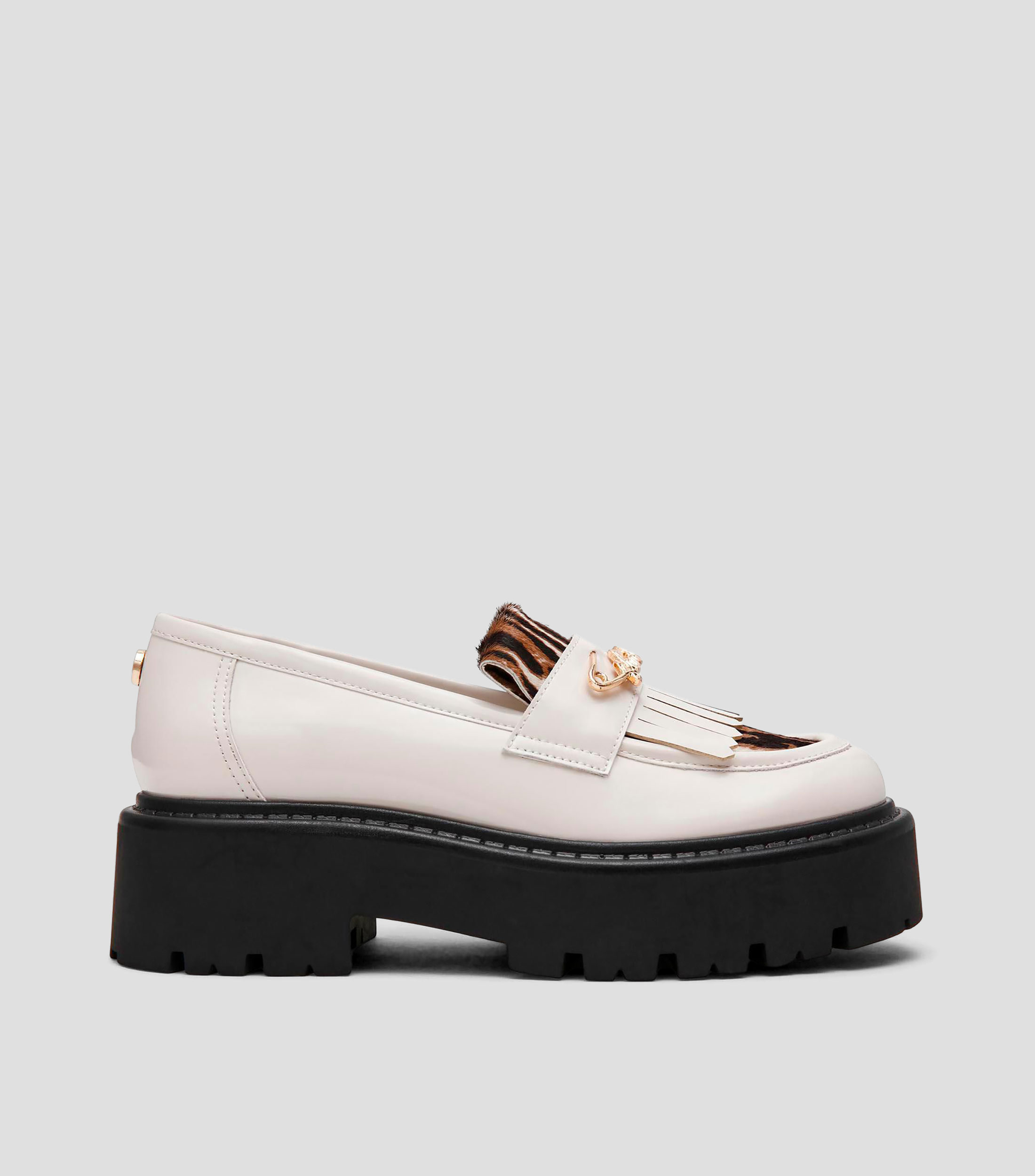 Zapatos casuales slip on con plataforma Mujer