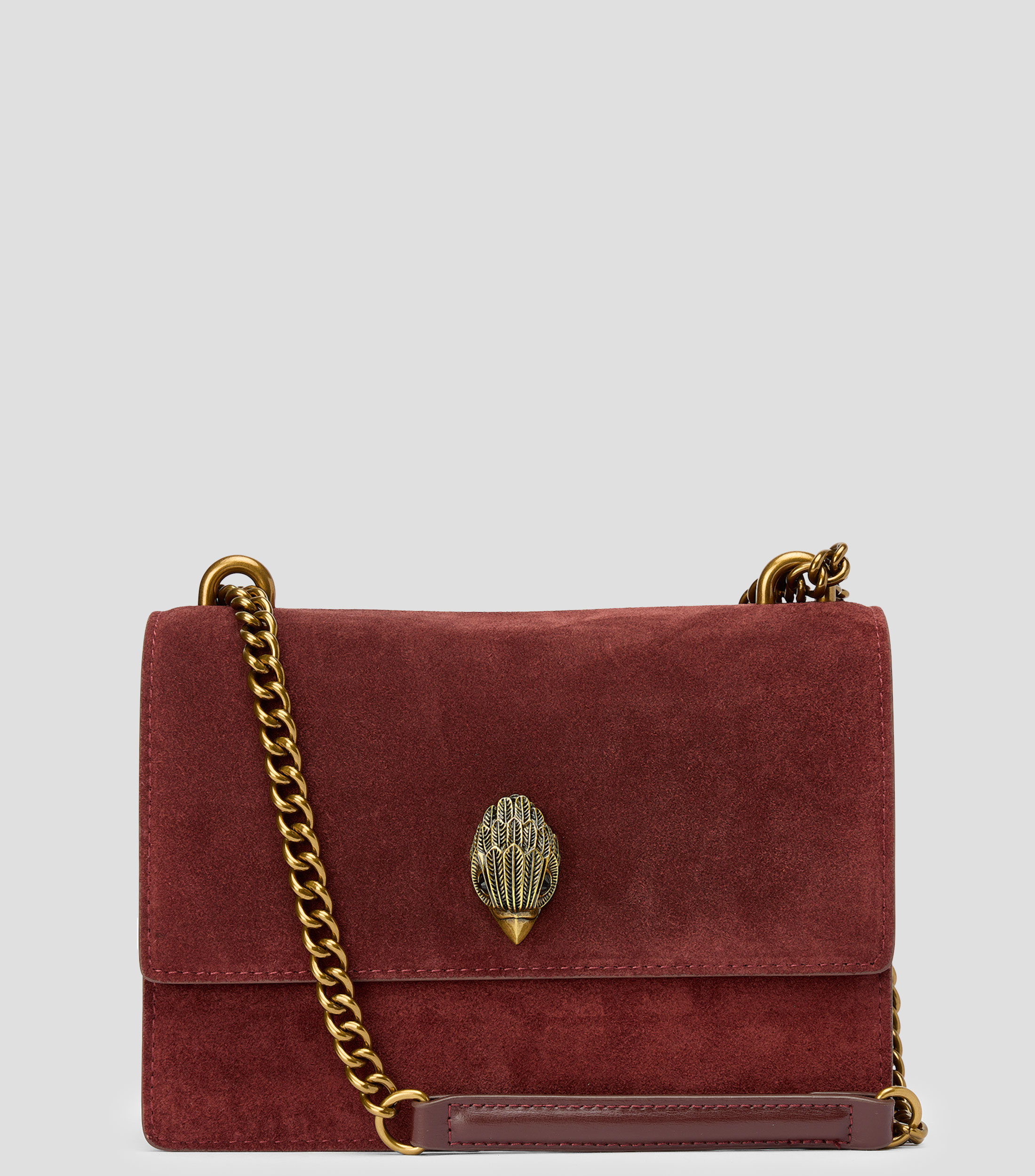 Bolsa crossbody en piel vacuna Shoreditch lisa Mujer