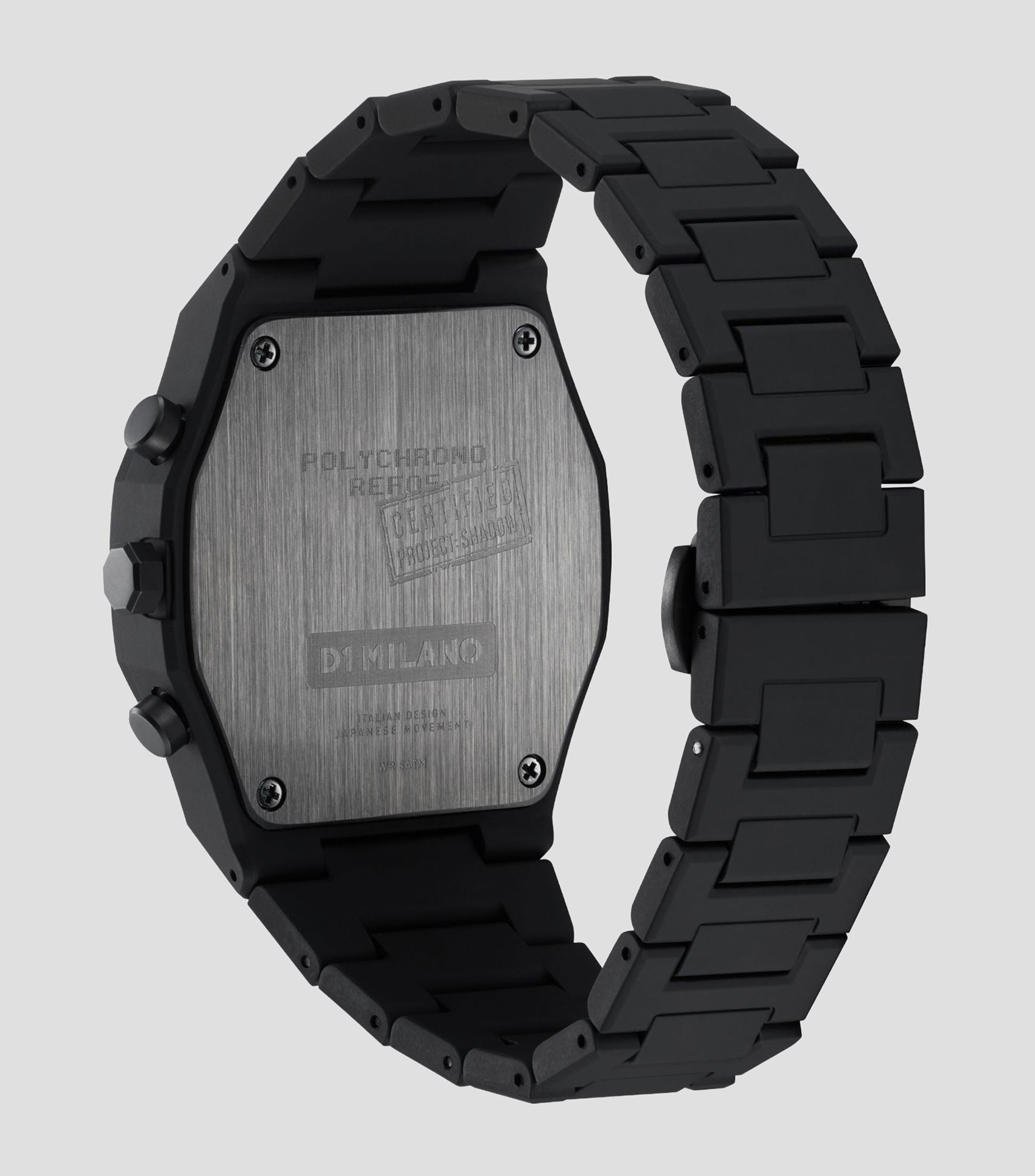 Reloj para hombre Shadow Polychrono Casual Negro