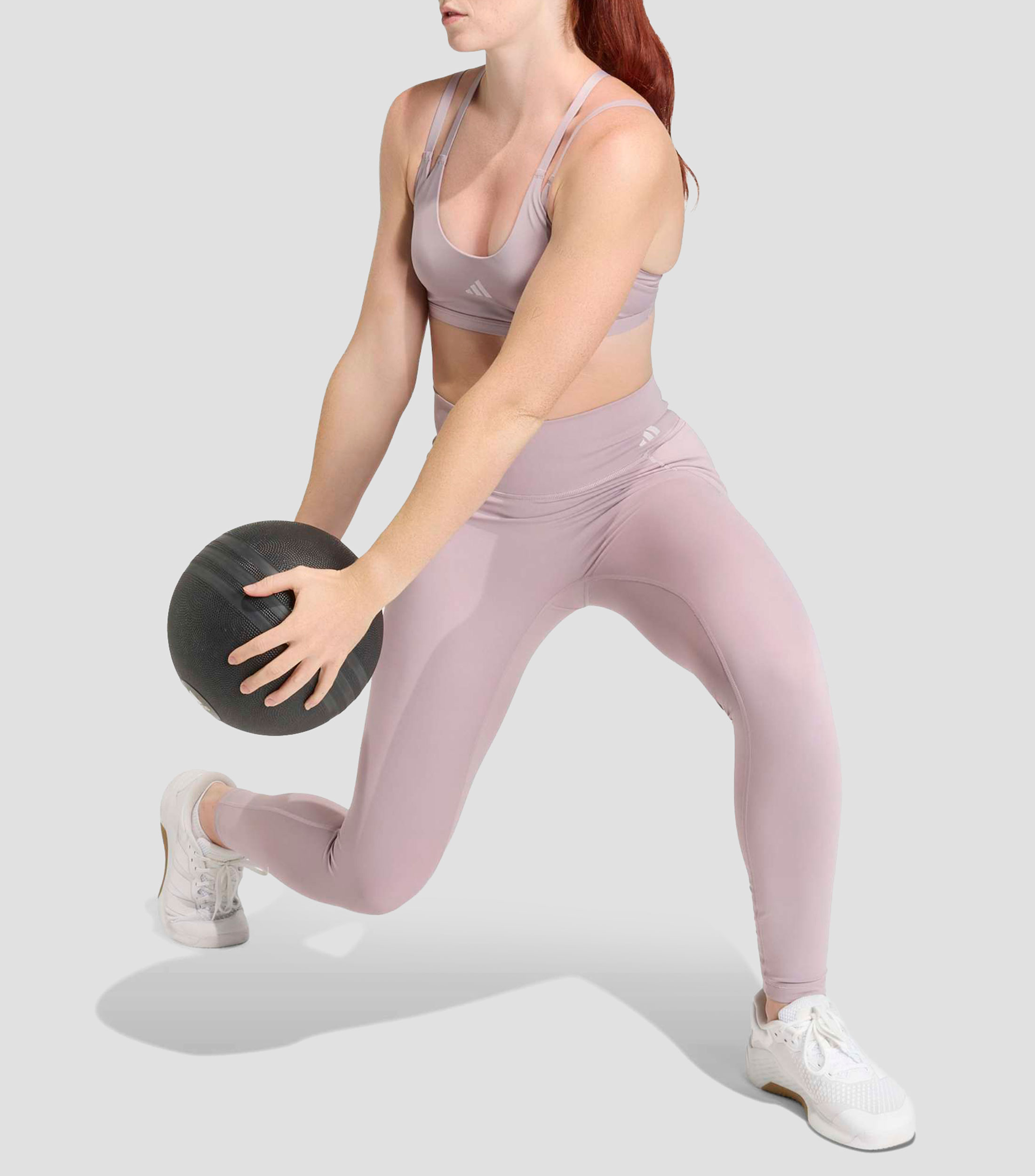 Top para entrenamiento Optimé Workout Strappy liso Mujer