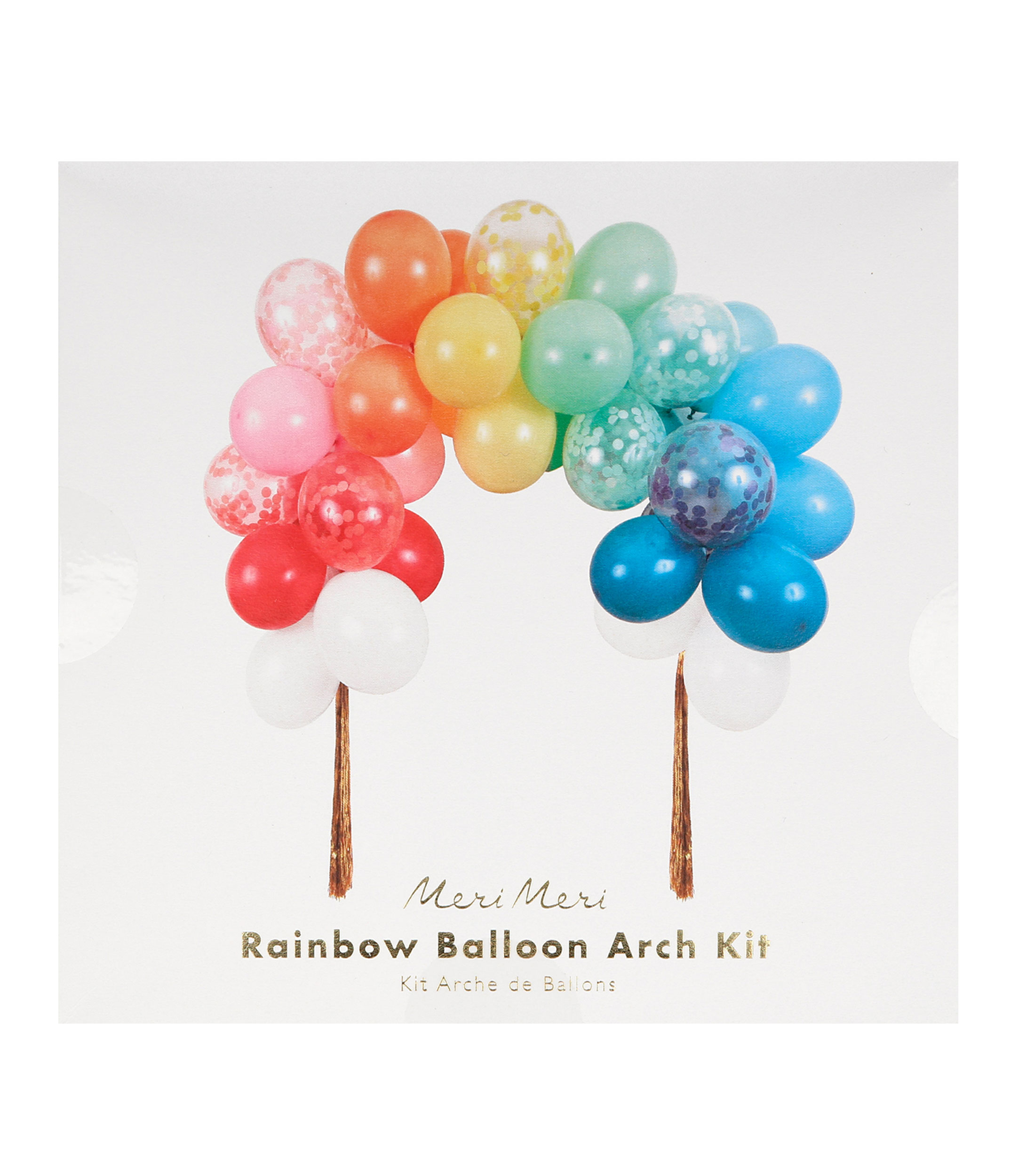 Arco de globos Rainbow para fiesta