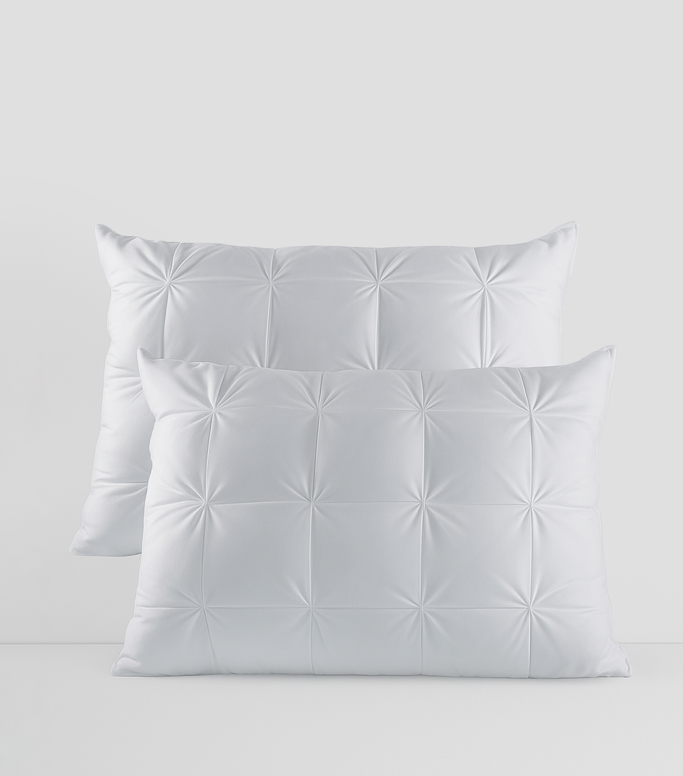 Set de Almohadas 2 piezas Estándar Semi Firme Blanco